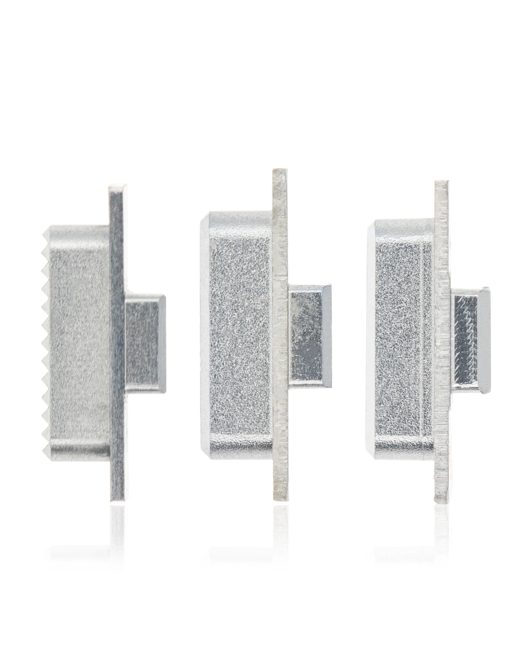 Hard Buttons (Accensione / Volume) con Holding staffa per Motorola Moto Z Play Droid (XT1635 / 2016) (Bianco)