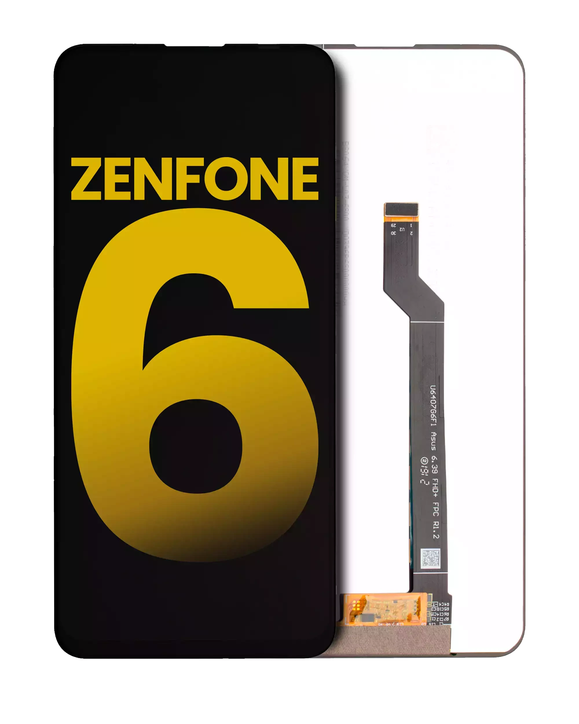 Display LCD completo senza Frame per Asus ZenFone 6 (ZS630KL / 2019) (Refurbished) (tutti i colori)