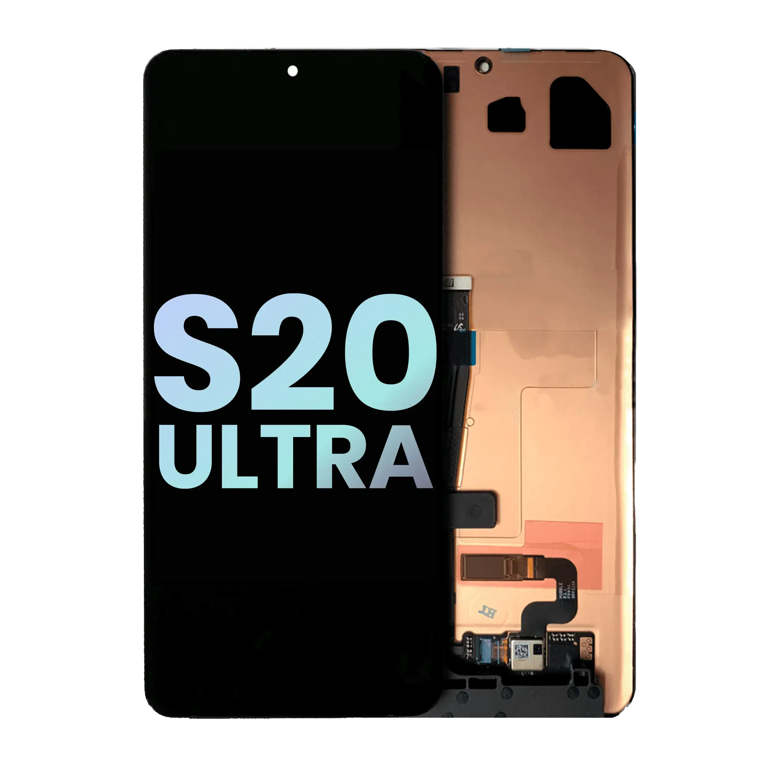 Display OLED completo senza Frame per Samsung Galaxy S20 Ultra 5G (Service Pack) (tutti i colori)