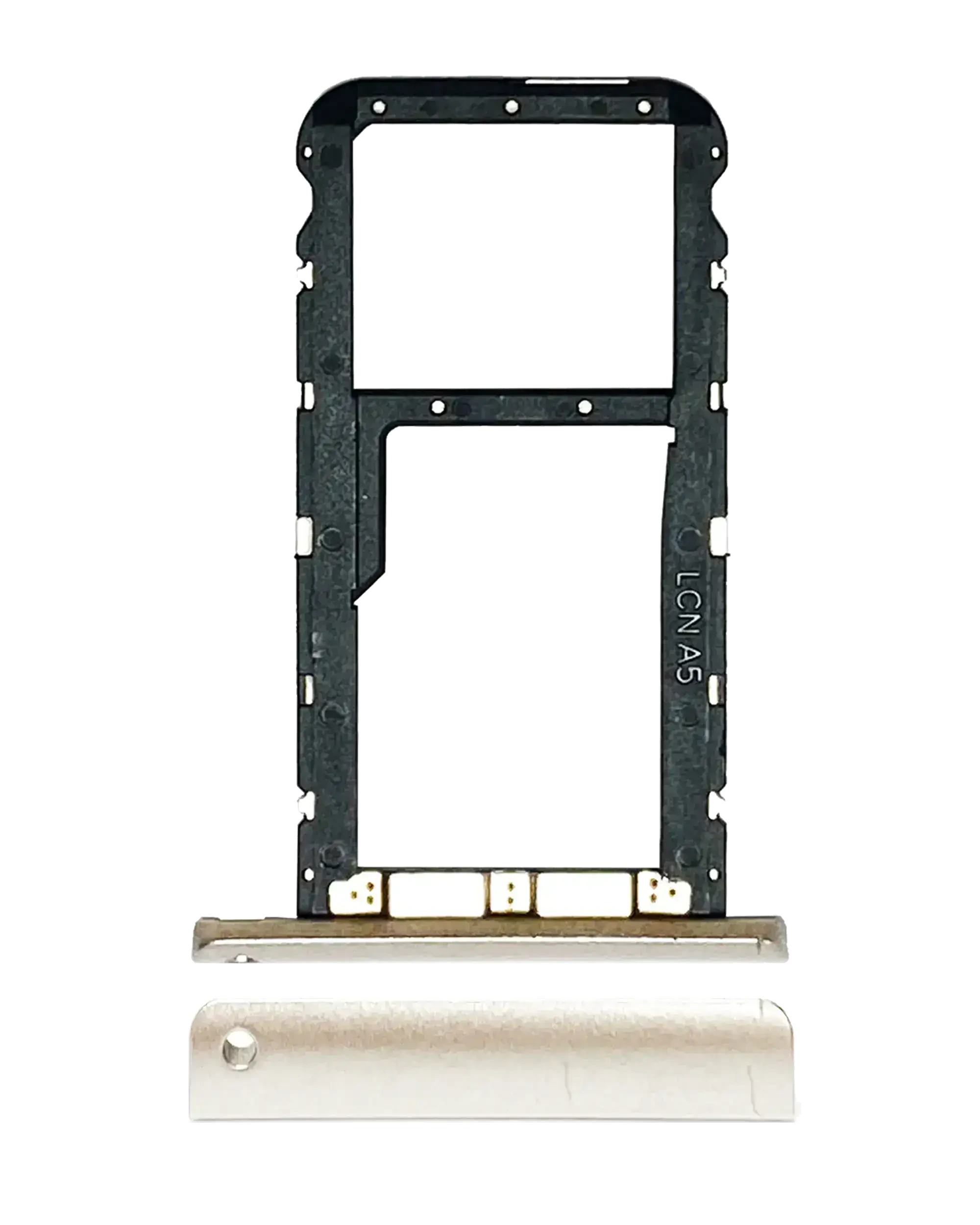 Sim + SD Card Tray per Huawei MediaPad T5 10.1" (4G Version) (Oro)