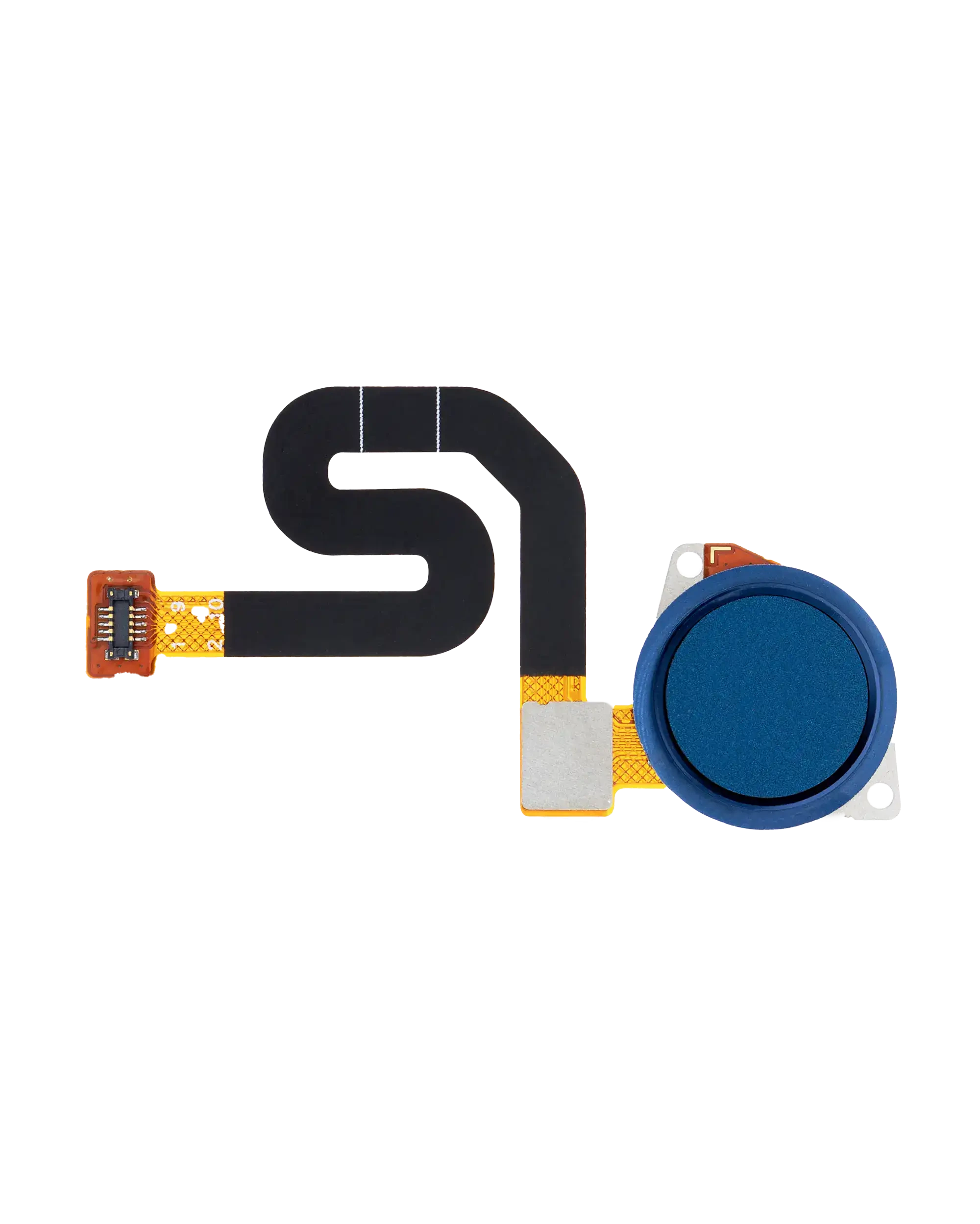 Fingerprint Scanner con flat per Motorola Moto G7 Power (XT1955 / 2019) / G7 Play (XT1952 / 2019) / G7 Supra (XT1955-5 / 2019) (Blu)