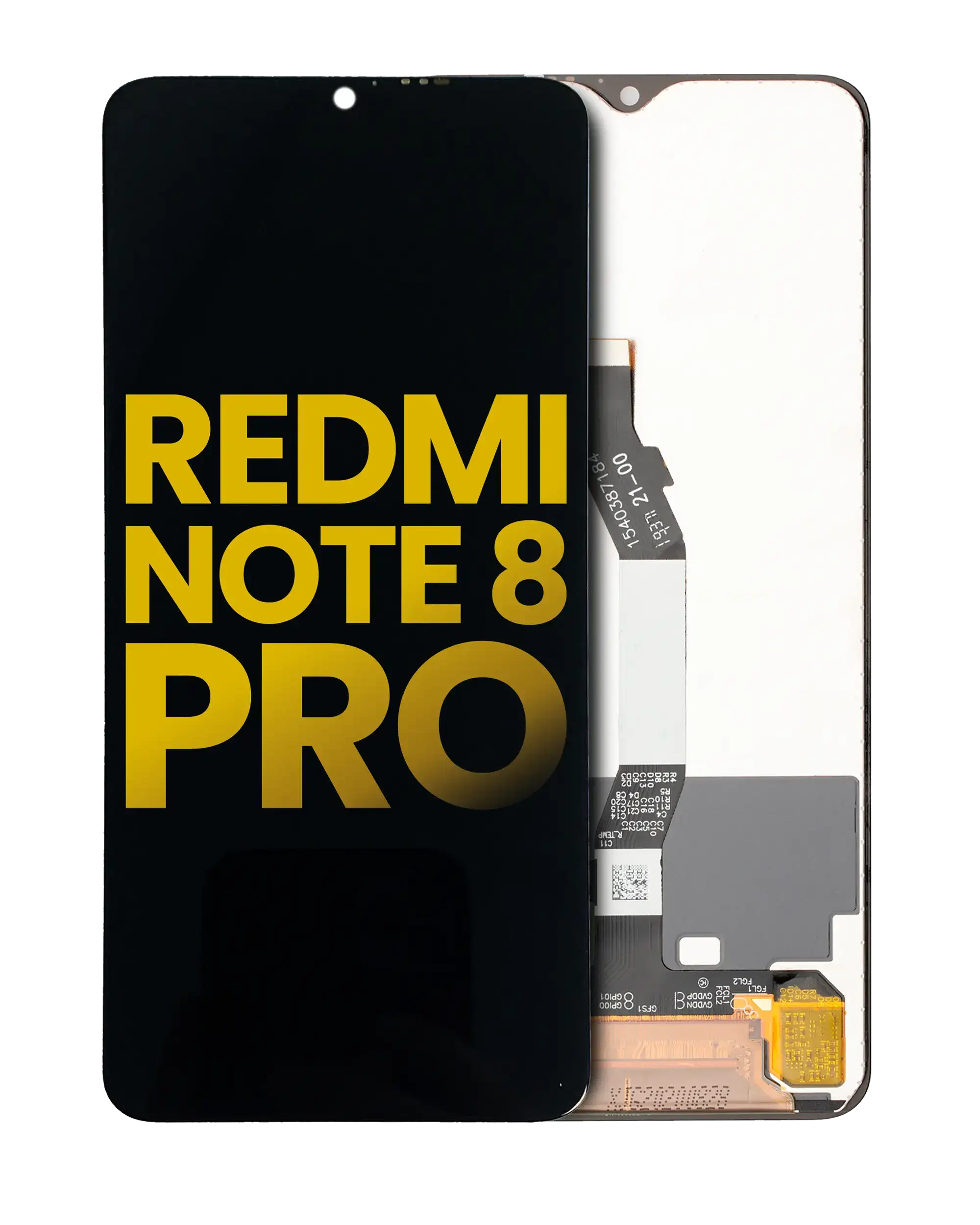 Display LCD completo senza Frame per Xiaomi Redmi Note 8 Pro (Refurbished) (tutti i colori)