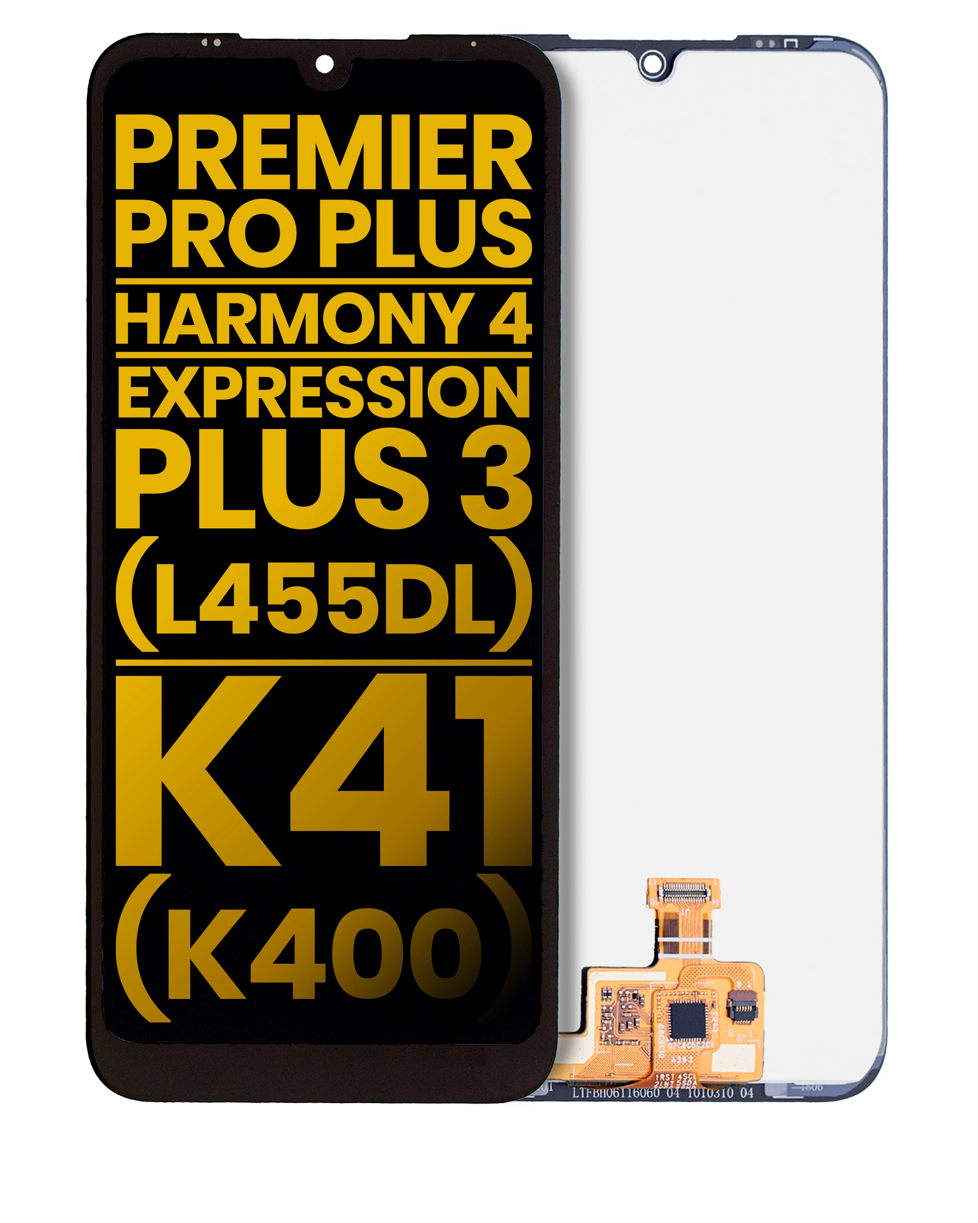 Display LCD completo senza Frame per LG Premier Pro Plus / Harmony 4 Expression Plus 3 (L455DL) / LG K41 (K400) (Refurbished) (tutti i colori)