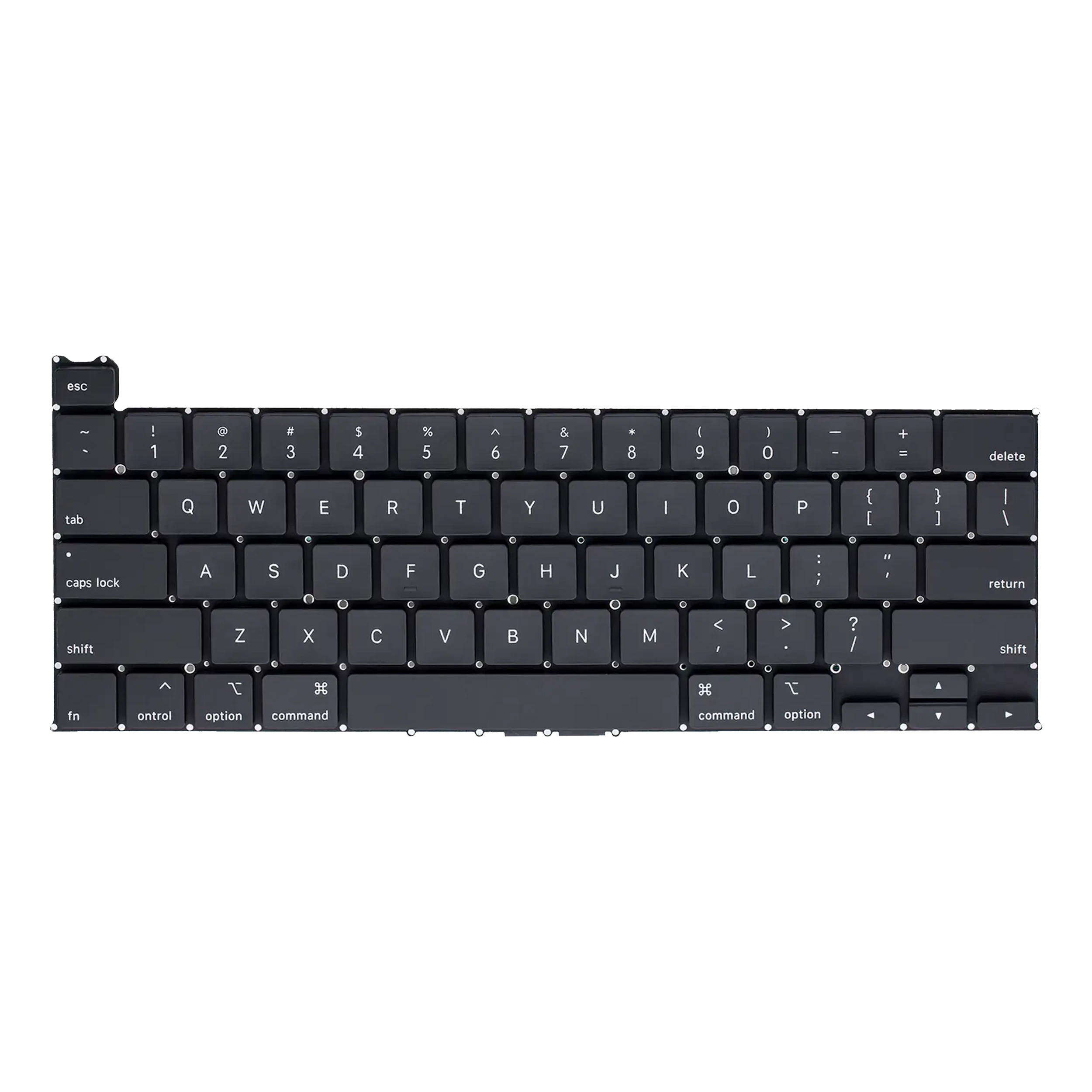 tastiera W/ Backlight e Viti per MacBook Pro 13" A2251 (2020) (US English)