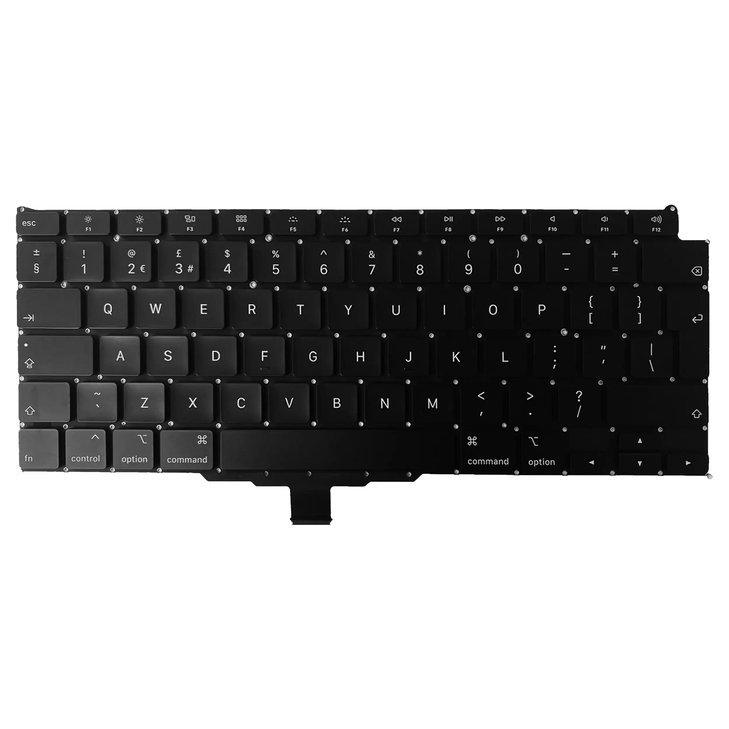 tastiera W/ Backlight e Viti per MacBook Air 13" A2179 (2020) (UK English)
