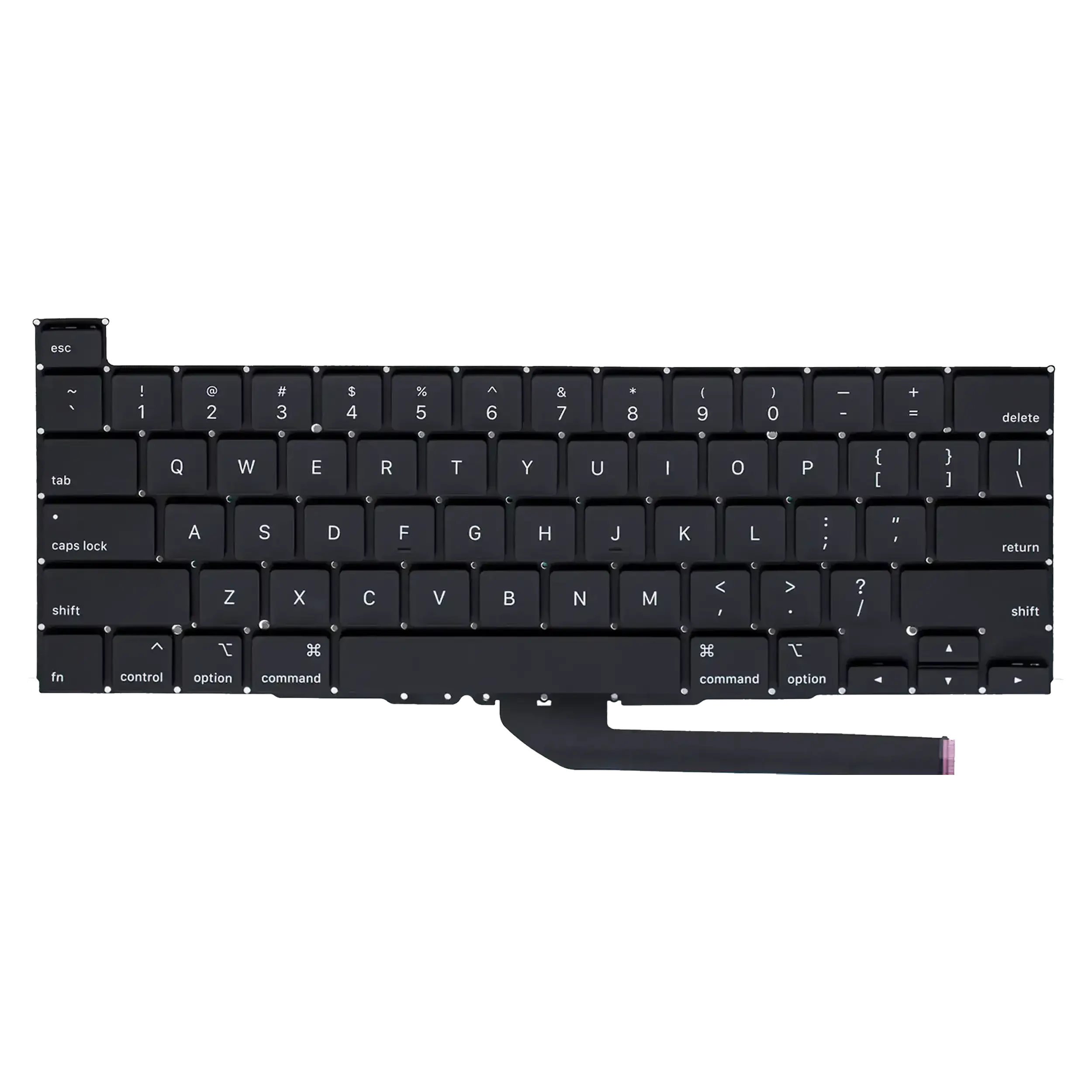 tastiera W/ Backlight e Viti per MacBook Pro 16" (A2141 / Mid 2019) (US English)
