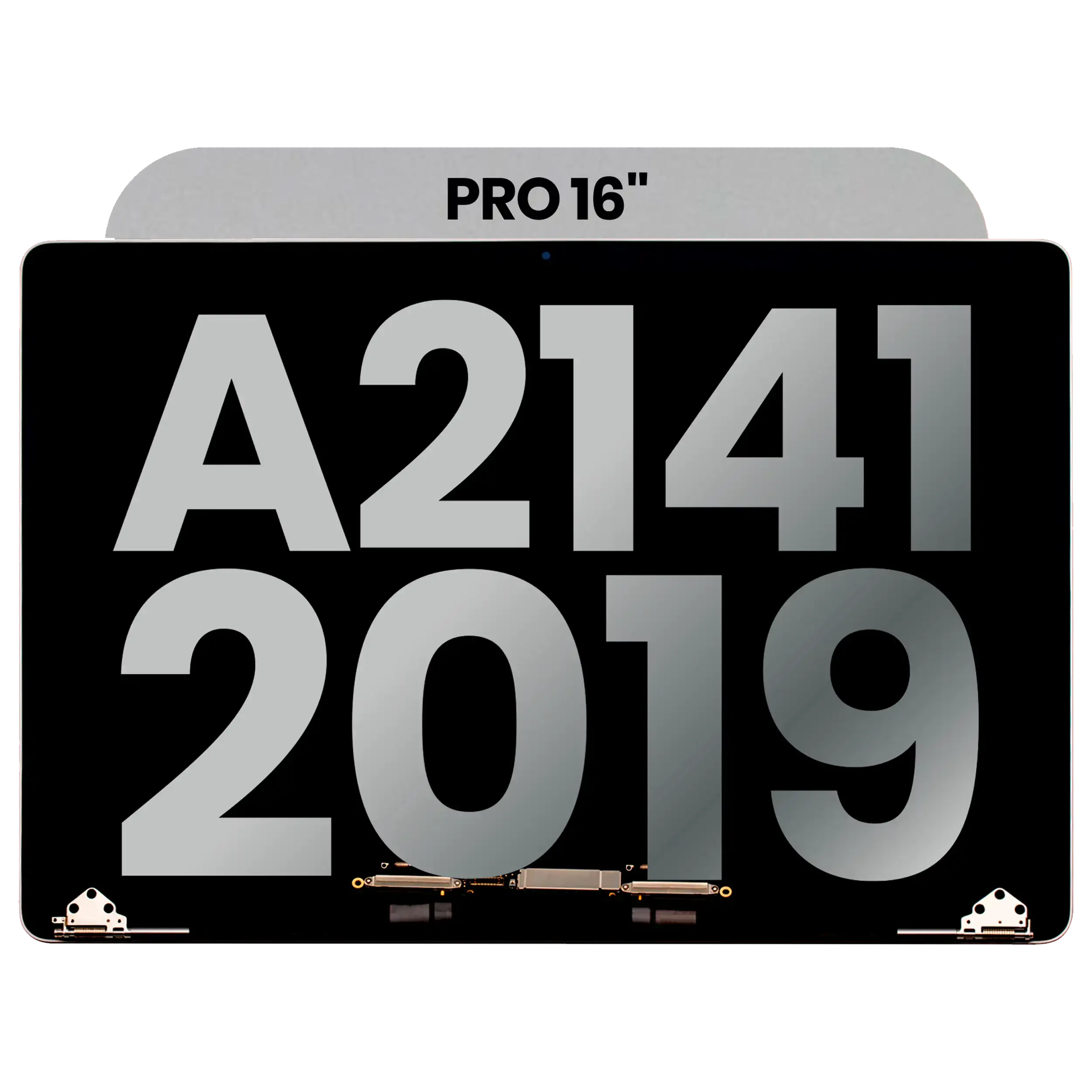 Display LCD completo per MacBook Pro 16" (A2141 / Mid 2019) (Used Service Pack Pull: grado A) (Grigio siderale)