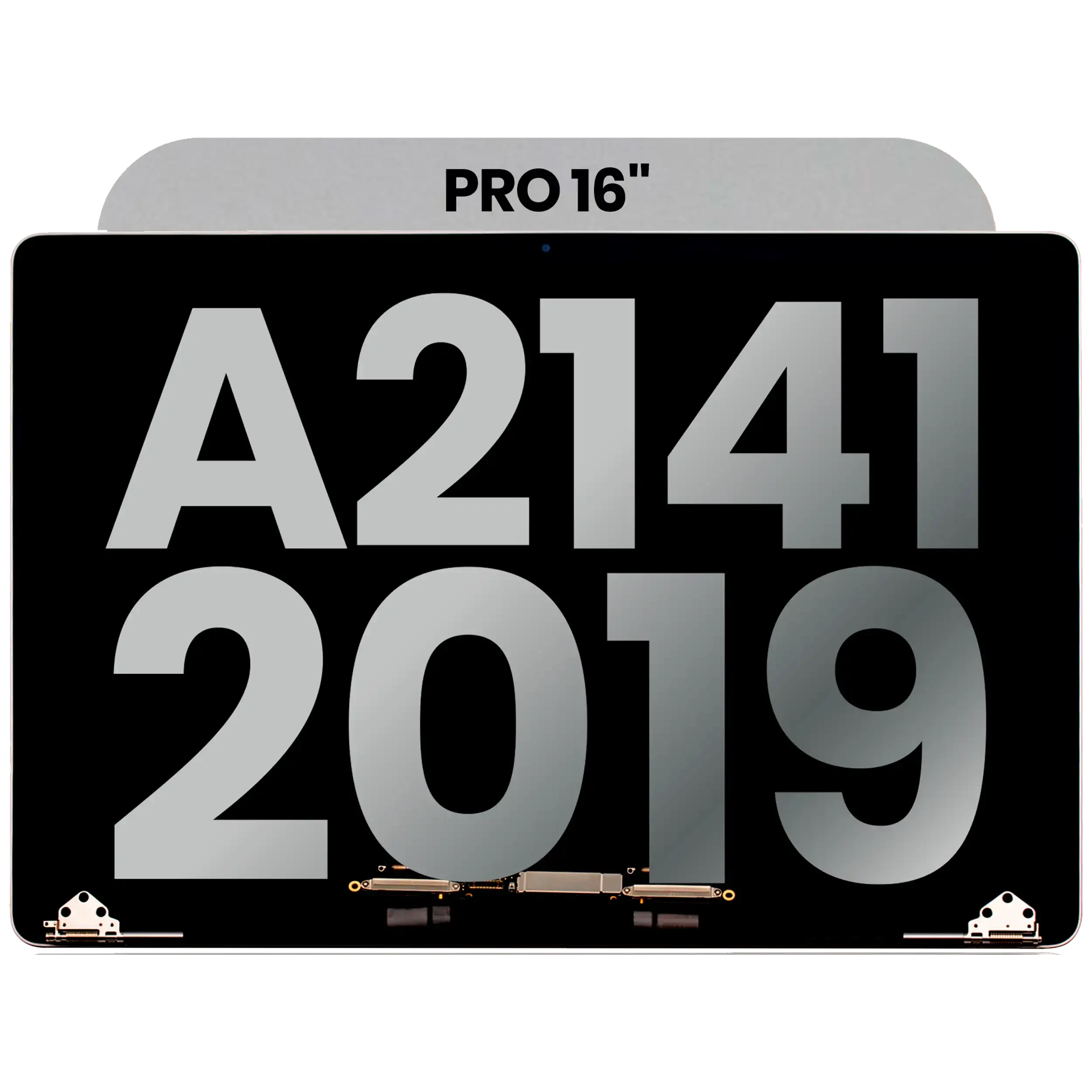 Display LCD completo per MacBook Pro 16" (A2141 / Mid 2019) (Used Service Pack Pull: Grade B) (Grigio siderale)