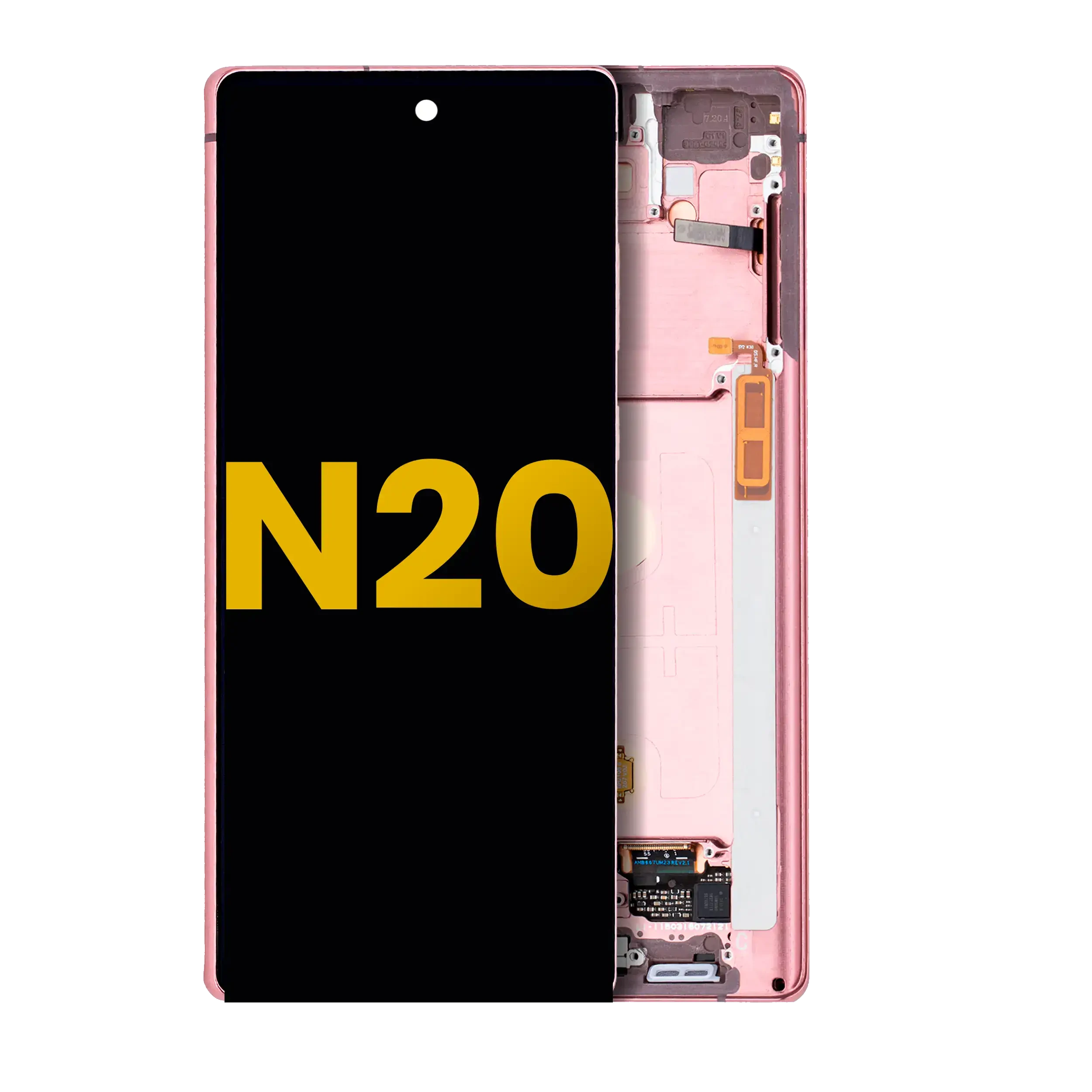 Display OLED completo con Frame per Samsung Galaxy Note 20 5G (Refurbished) (Mystic Bronze)