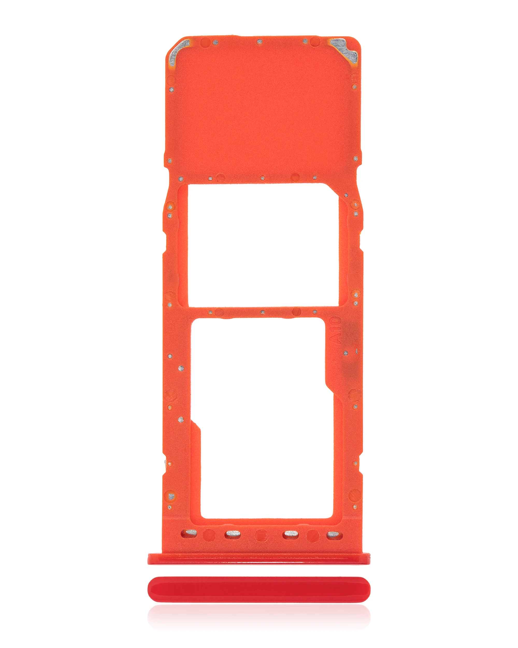 Carrellino SIM singola per Samsung Galaxy A10 (A105 / 2019) (Rosso)