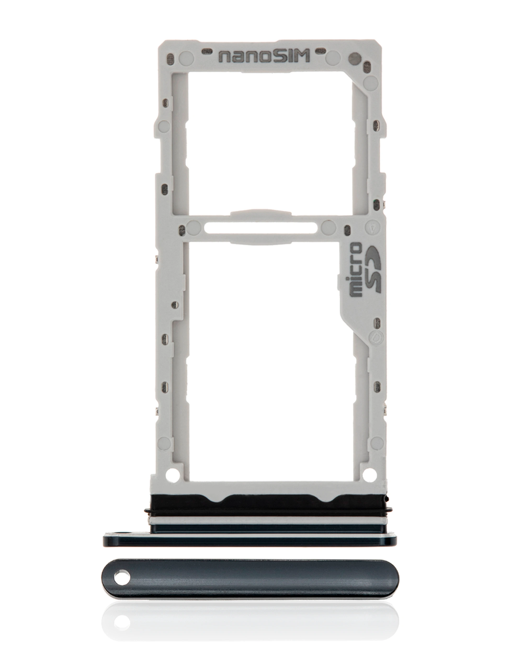 Carrellino SIM per LG G8X ThinQ / V50S ThinQ 5G (Aurora Nero)