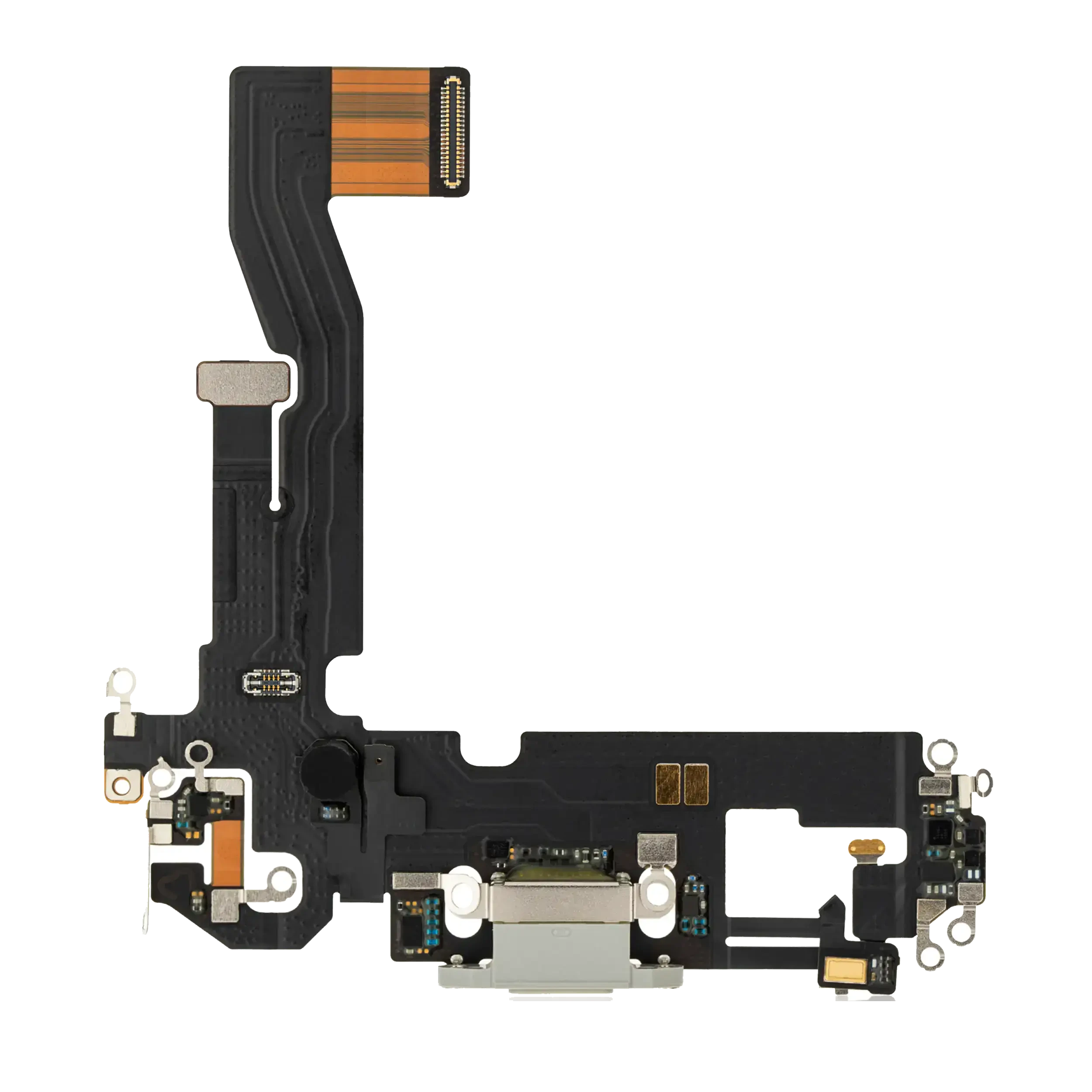 Flat connettore di ricarica per iPhone 12 Pro (Premium) (Argento)