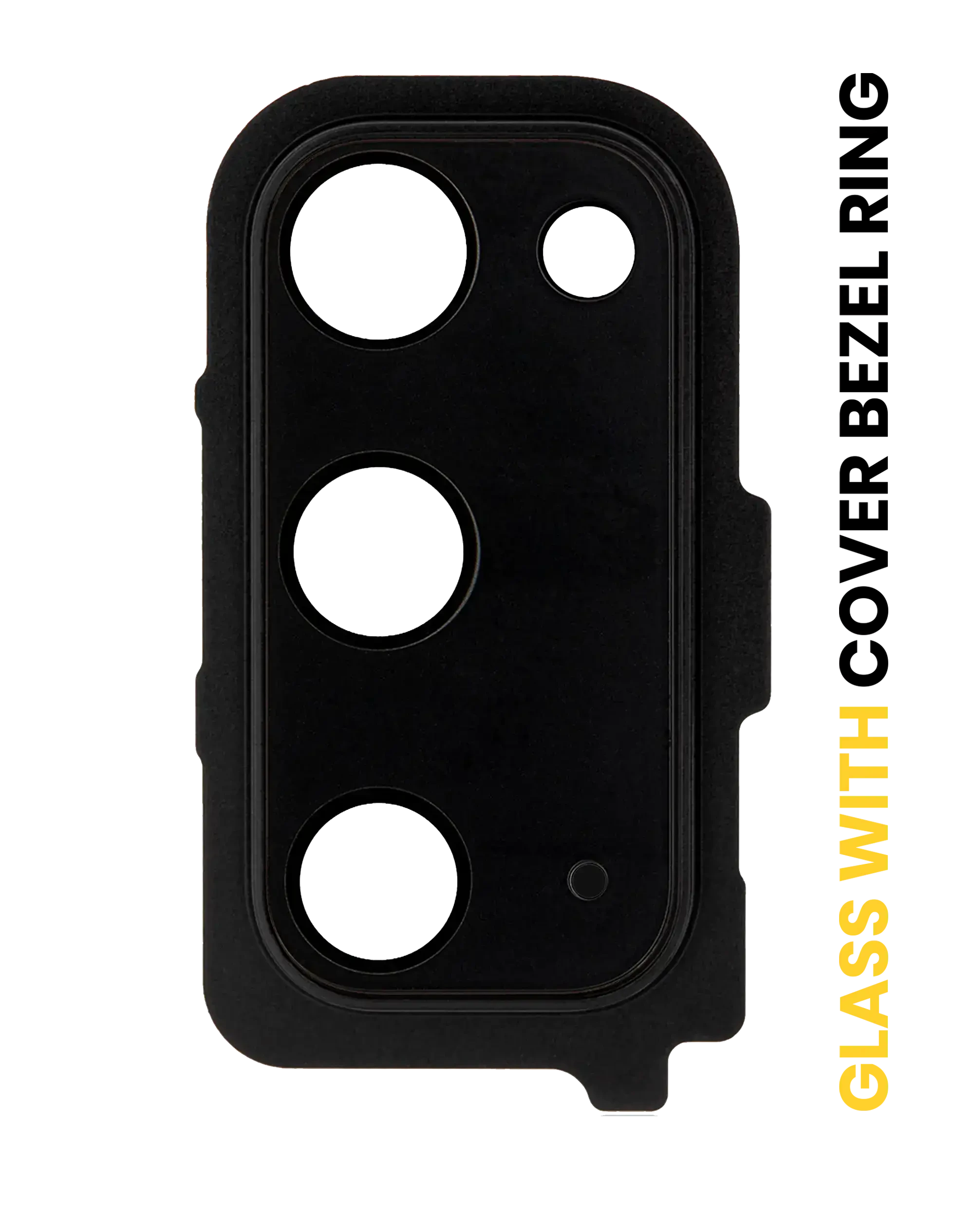 Lente fotocamera posteriore con Cover Cornice Ring per Samsung Galaxy S20 / S20 5G (Nero cosmico)