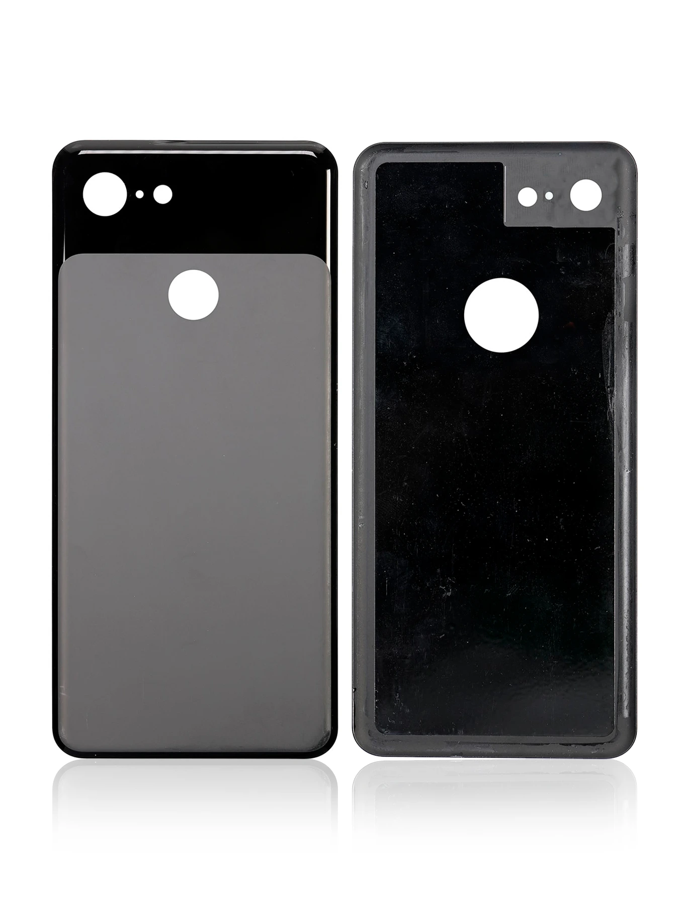 vetro cover posteriore per Google Pixel 3 (Used Service Pack Pull: Grade New) (Nero)