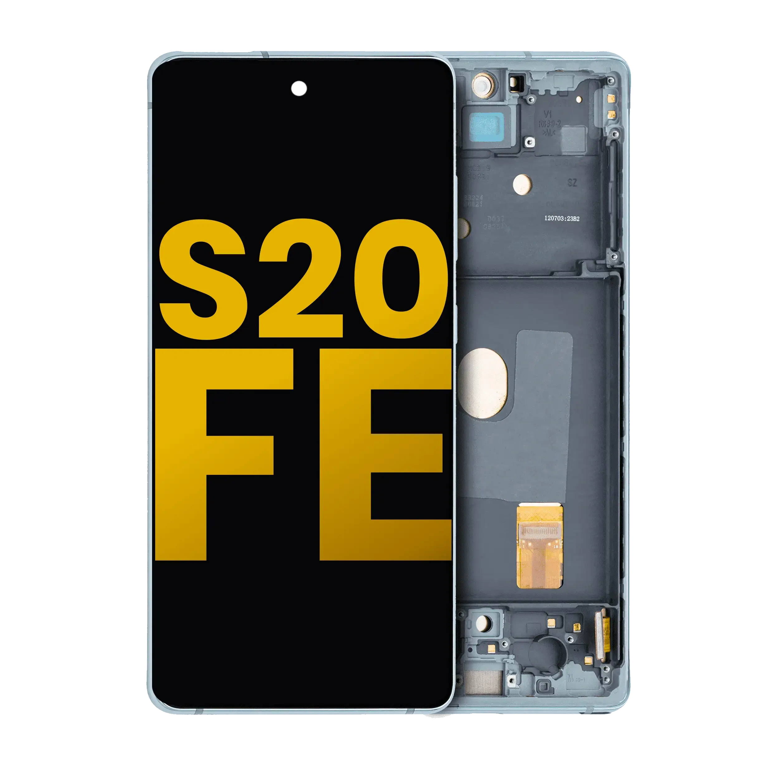 Display OLED completo con Frame per Samsung Galaxy S20 FE 4G / 5G (Refurbished) (Cloud Mint)