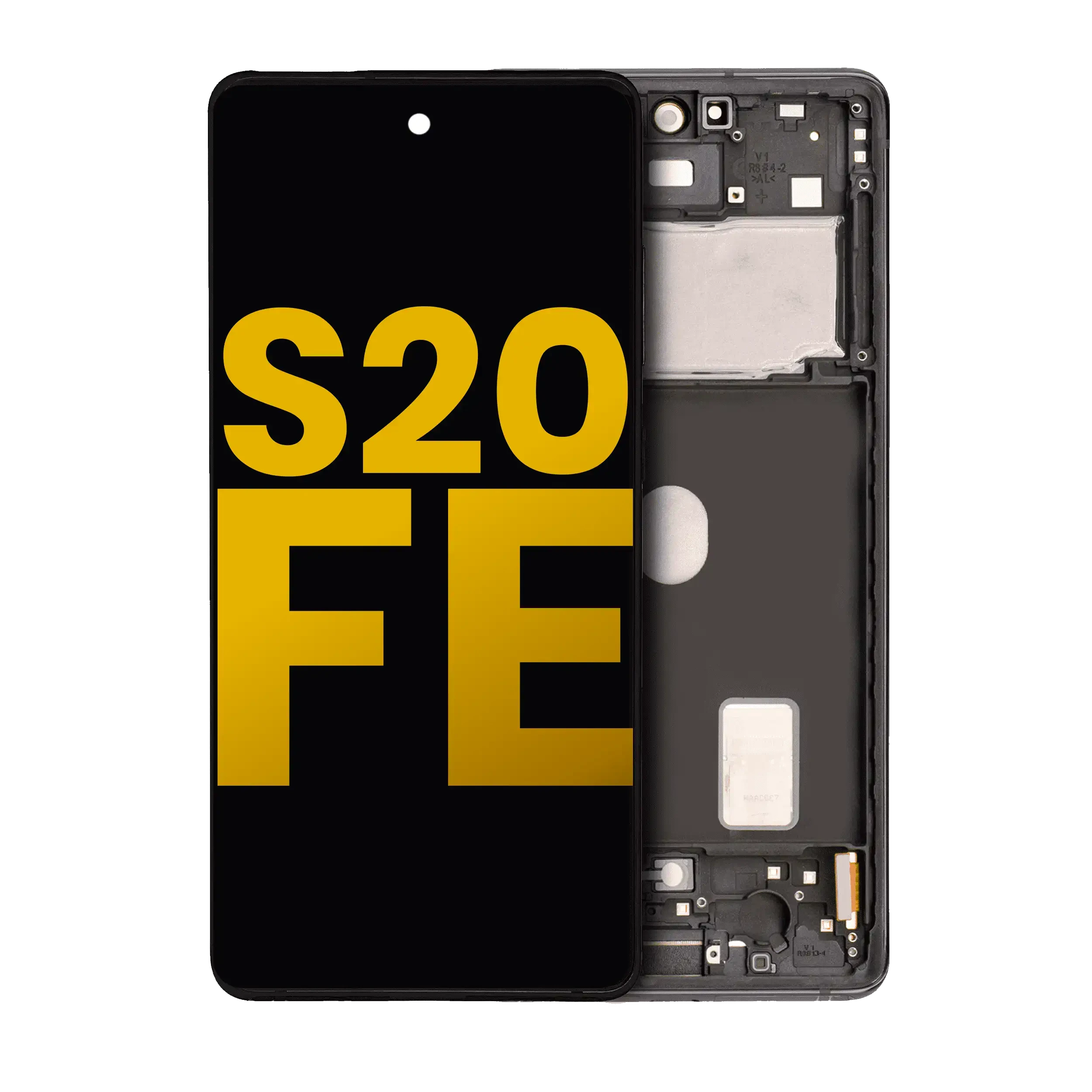 Display OLED completo con Frame per Samsung Galaxy S20 FE 4G / 5G (Refurbished) (Cloud Navy)