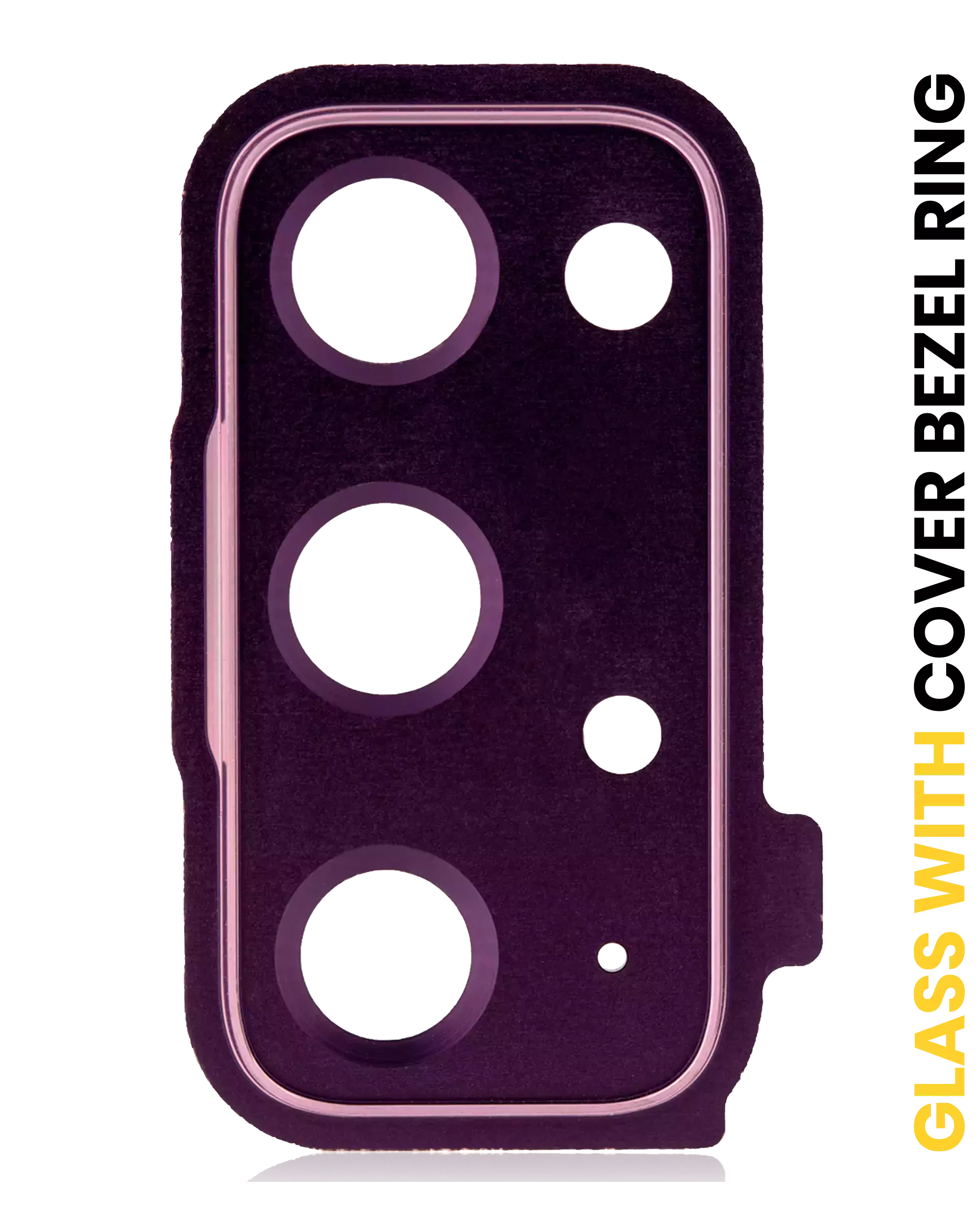 Lente fotocamera posteriore con Cover Cornice Ring per Samsung Galaxy S20 FE 4G / 5G (Viola)