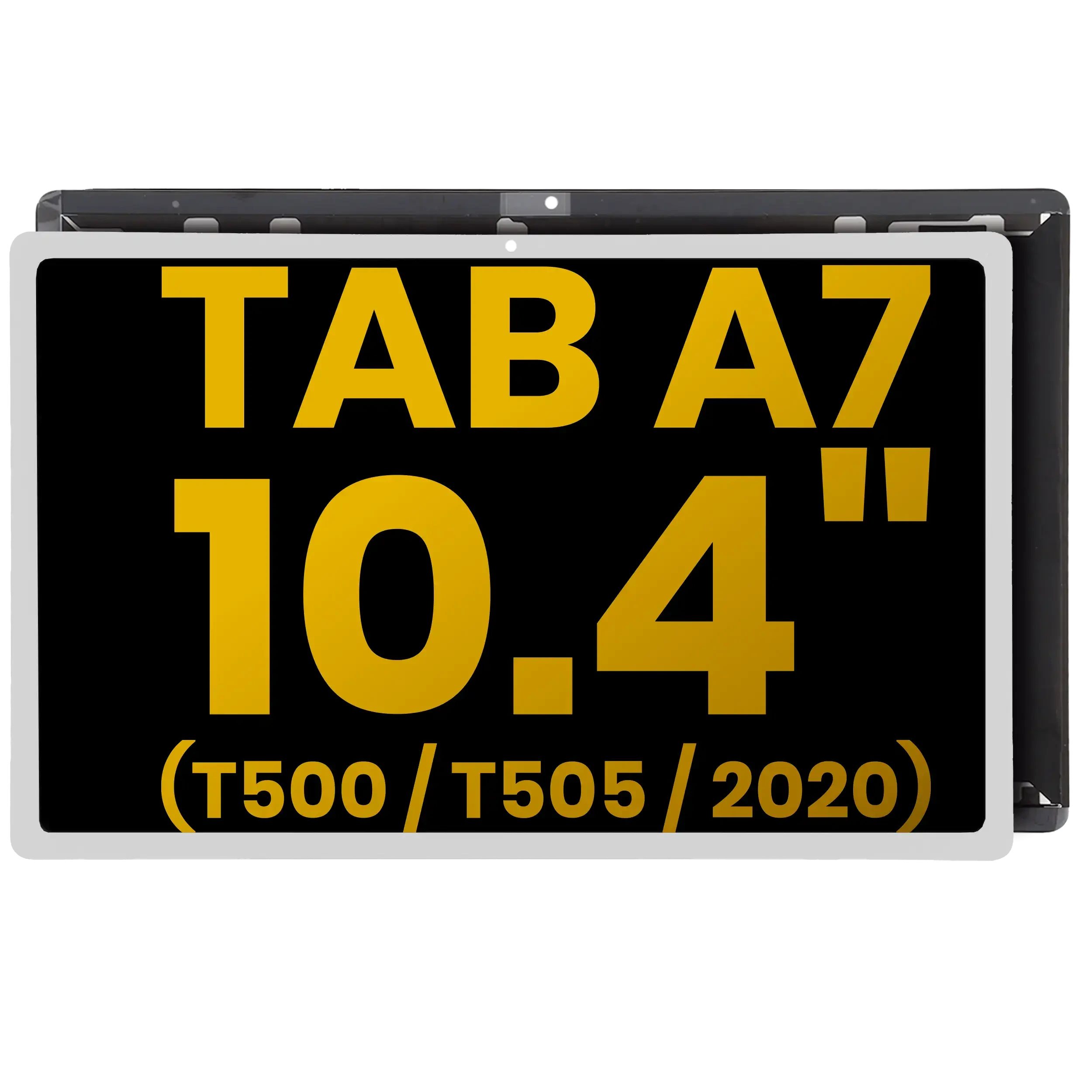Display LCD completo senza Frame per Samsung Galaxy Tab A7 10.4" (T500 / T505 / T507) (2020) (Refurbished) (Bianco)