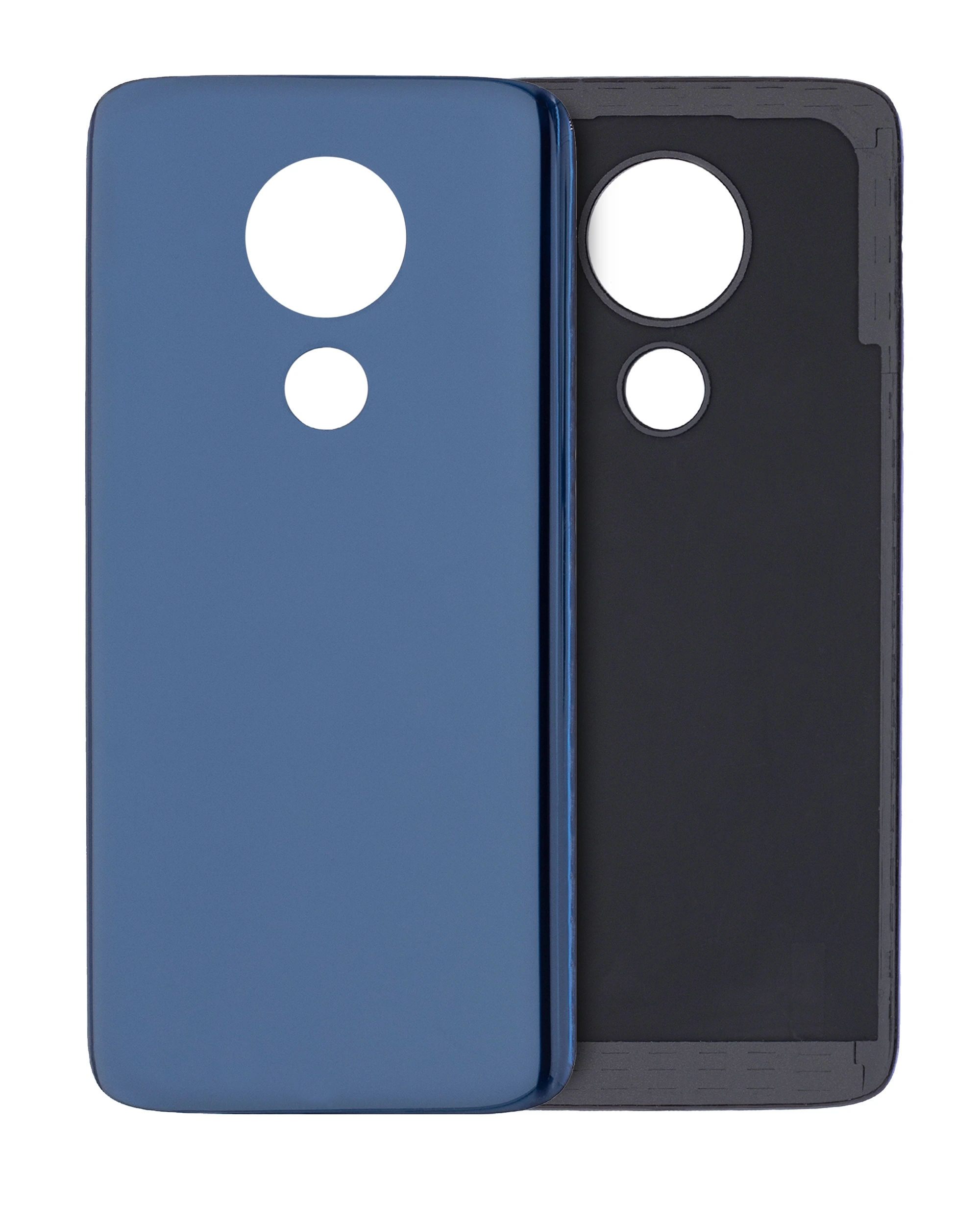 vetro cover posteriore per Motorola Moto G7 Power (XT1955 / 2019) (Marine Blu) (International Version)