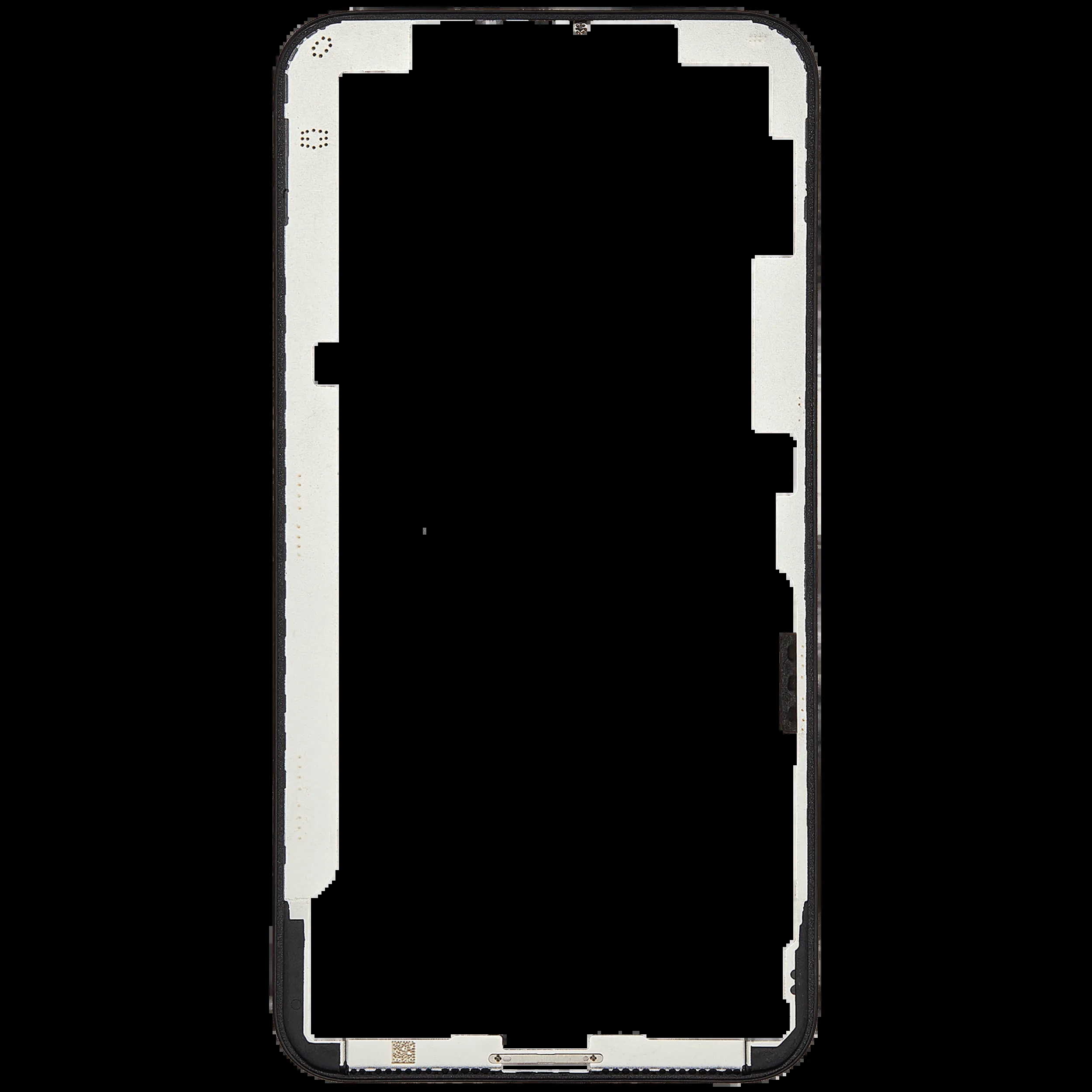 LCD Frame senza Glue compatibile per iPhone XS (10 pezzi) (OCA Master)