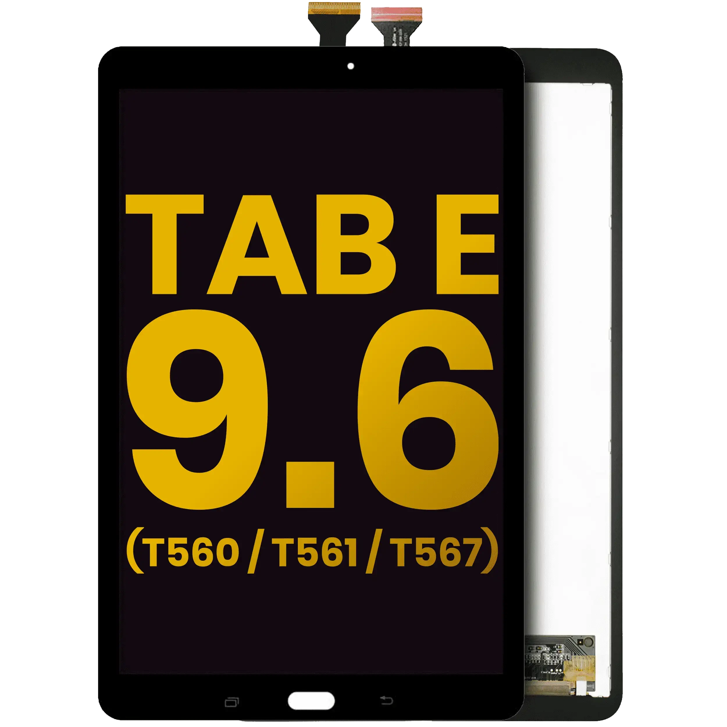 Display LCD completo senza Frame per Samsung Galaxy Tab E 9.6" (T560 / T561 / T567) (2015) (Refurbished) (Nero)