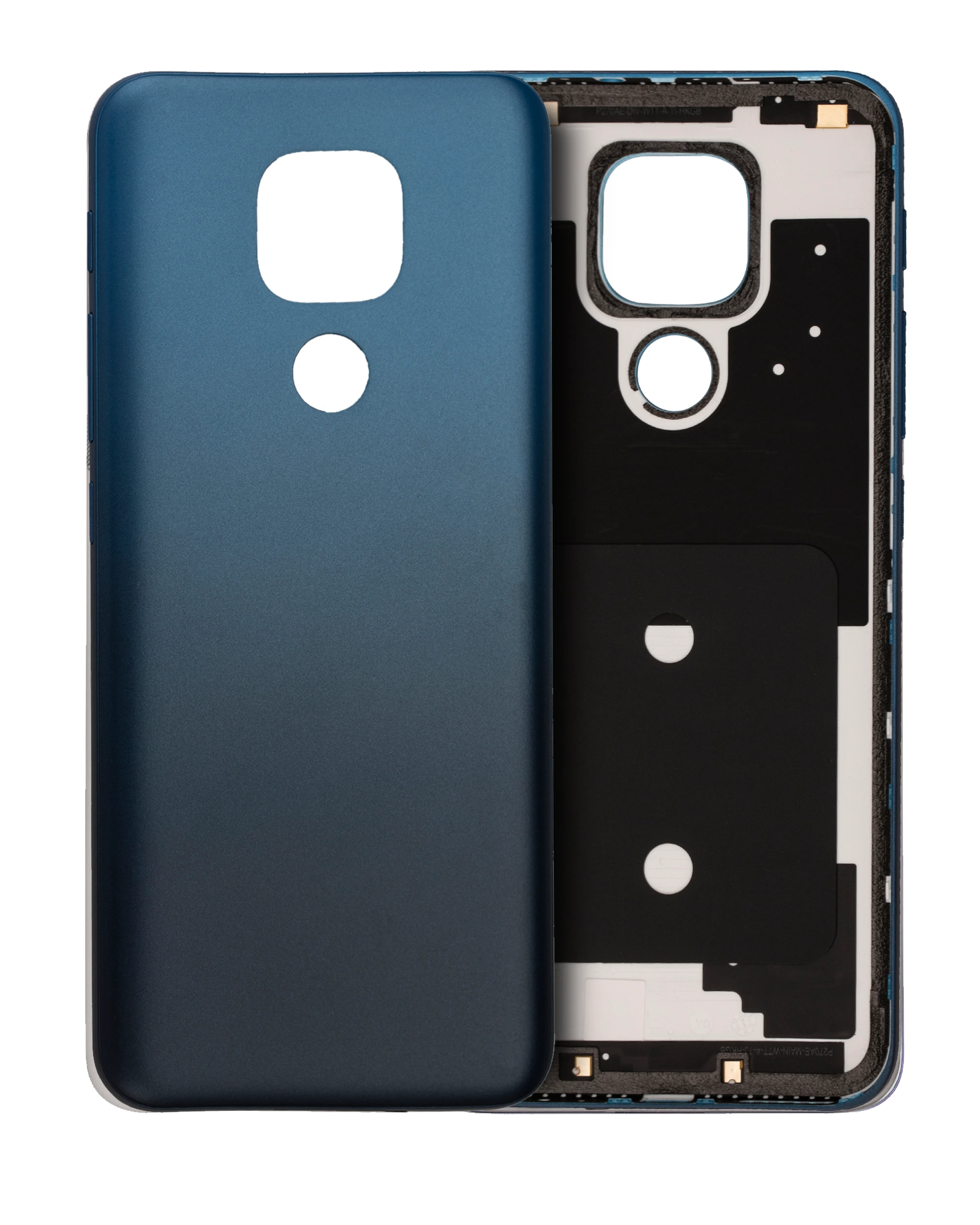 vetro cover posteriore per Motorola Moto E7 Plus (XT2081 / 2020) (Navy Blu)