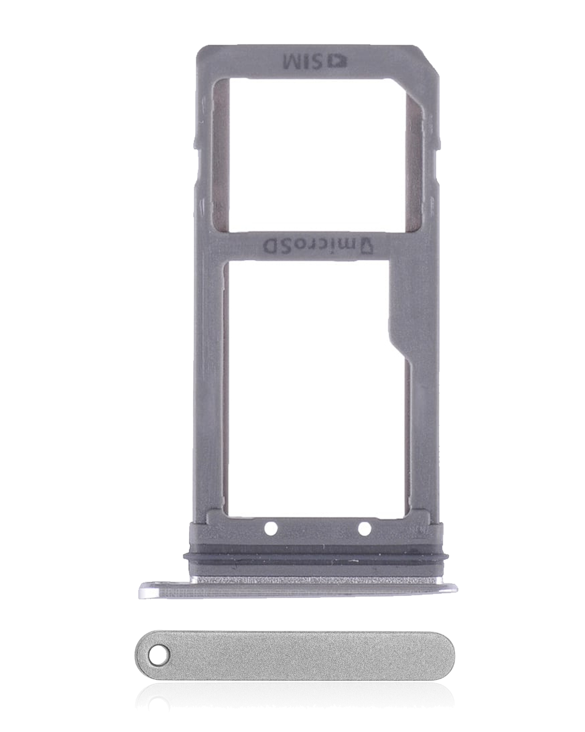 Carrellino SIM singola per Samsung Galaxy S7 (Argento)