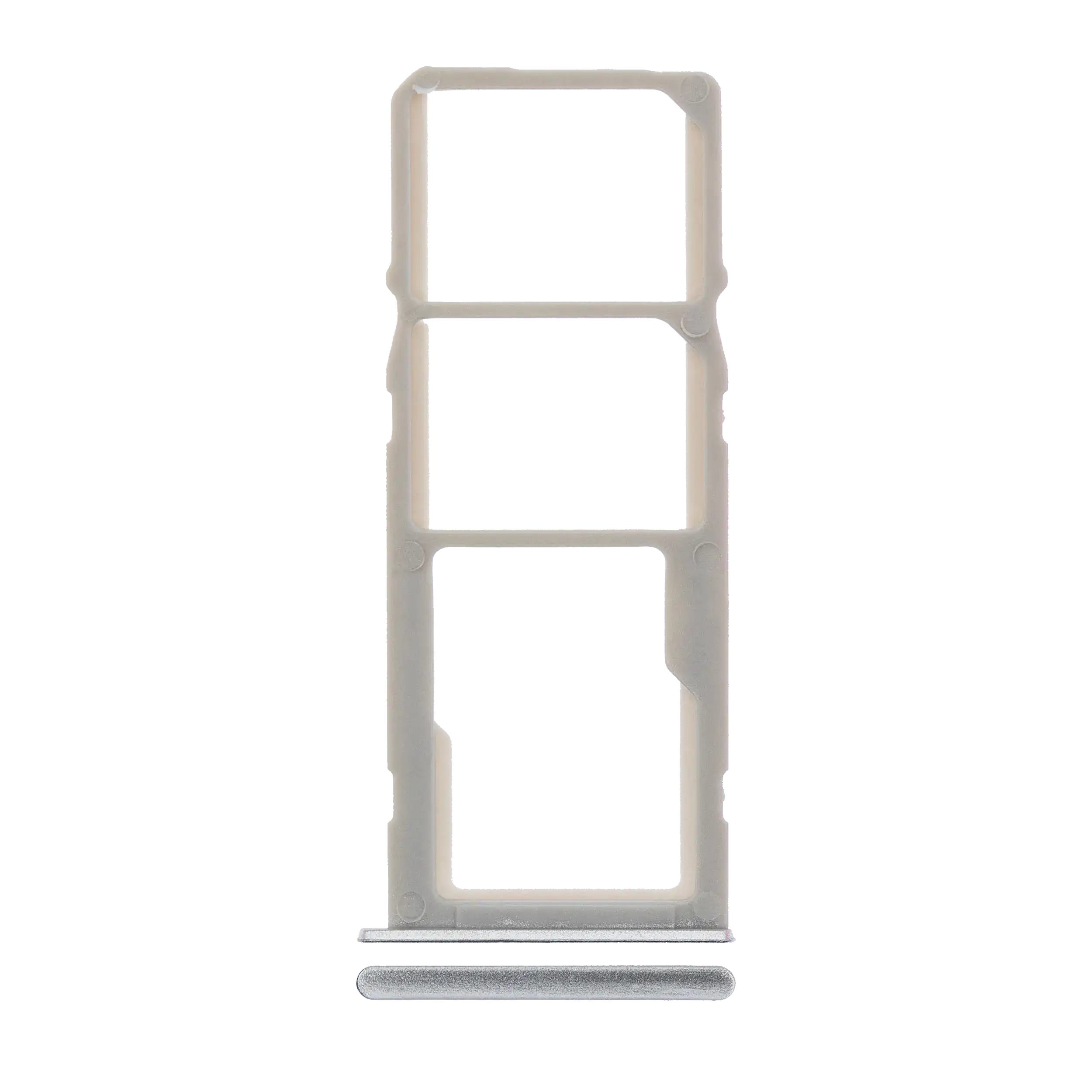 Carrellino doppia SIM per Samsung Galaxy A21 (A215 / 2020) (Bianco nuvola)