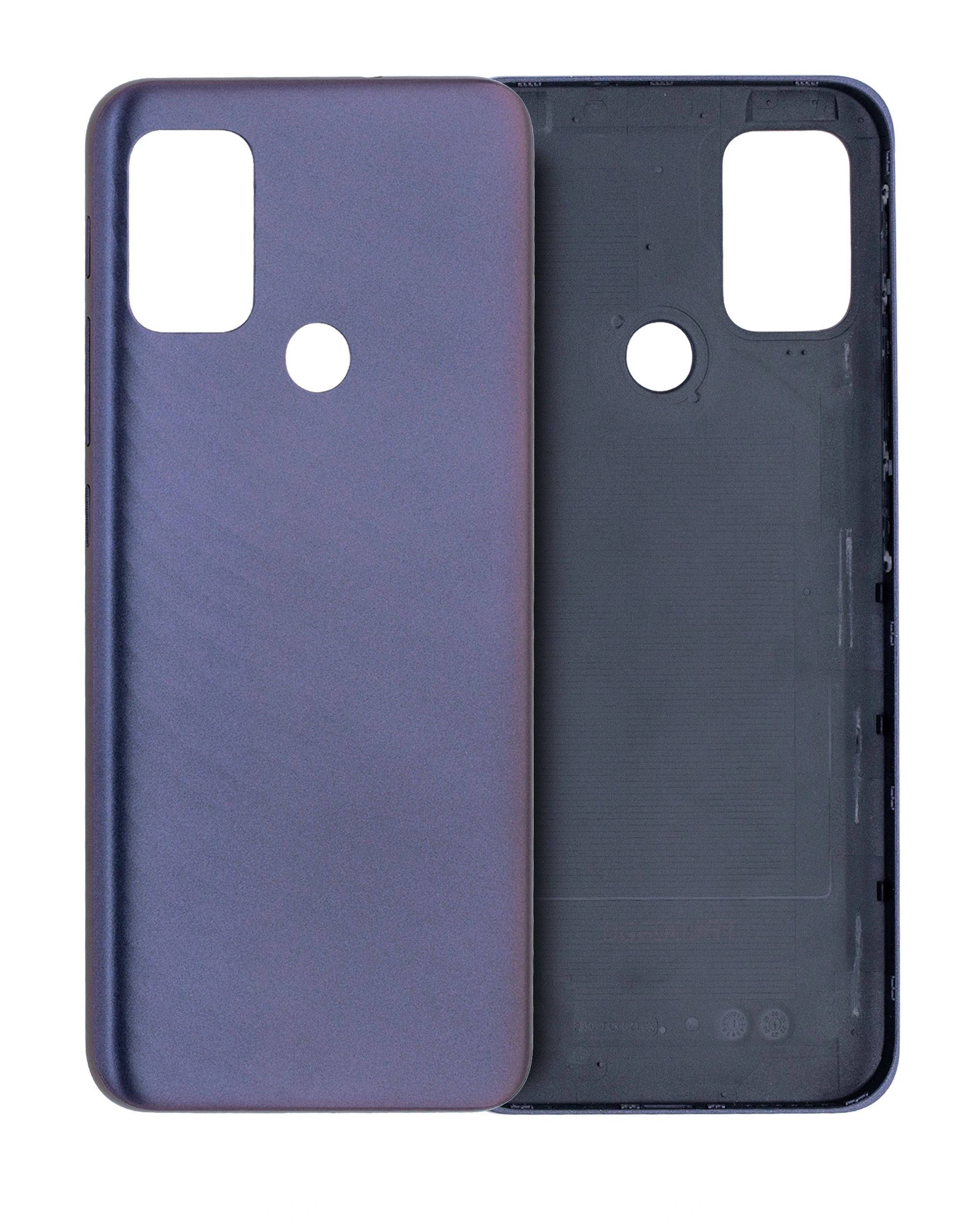 vetro cover posteriore per Motorola Moto G10 (XT2127-2 / 2021) / G10 Power (XT2127-4 / 2021) (Aurora Grigio)