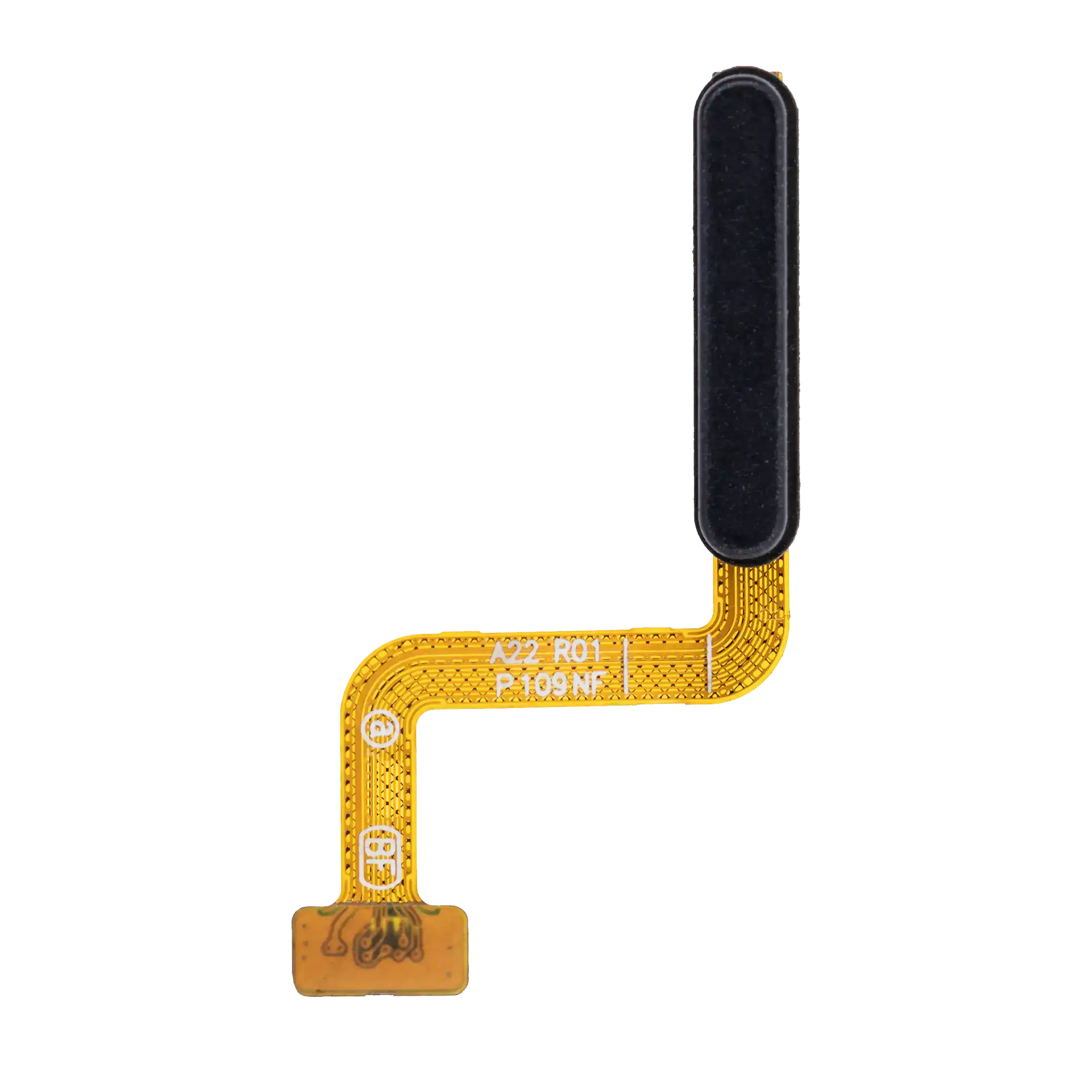Fingerprint Reader con flat per Samsung Galaxy A22 4G (A225 / 2021) (Nero)