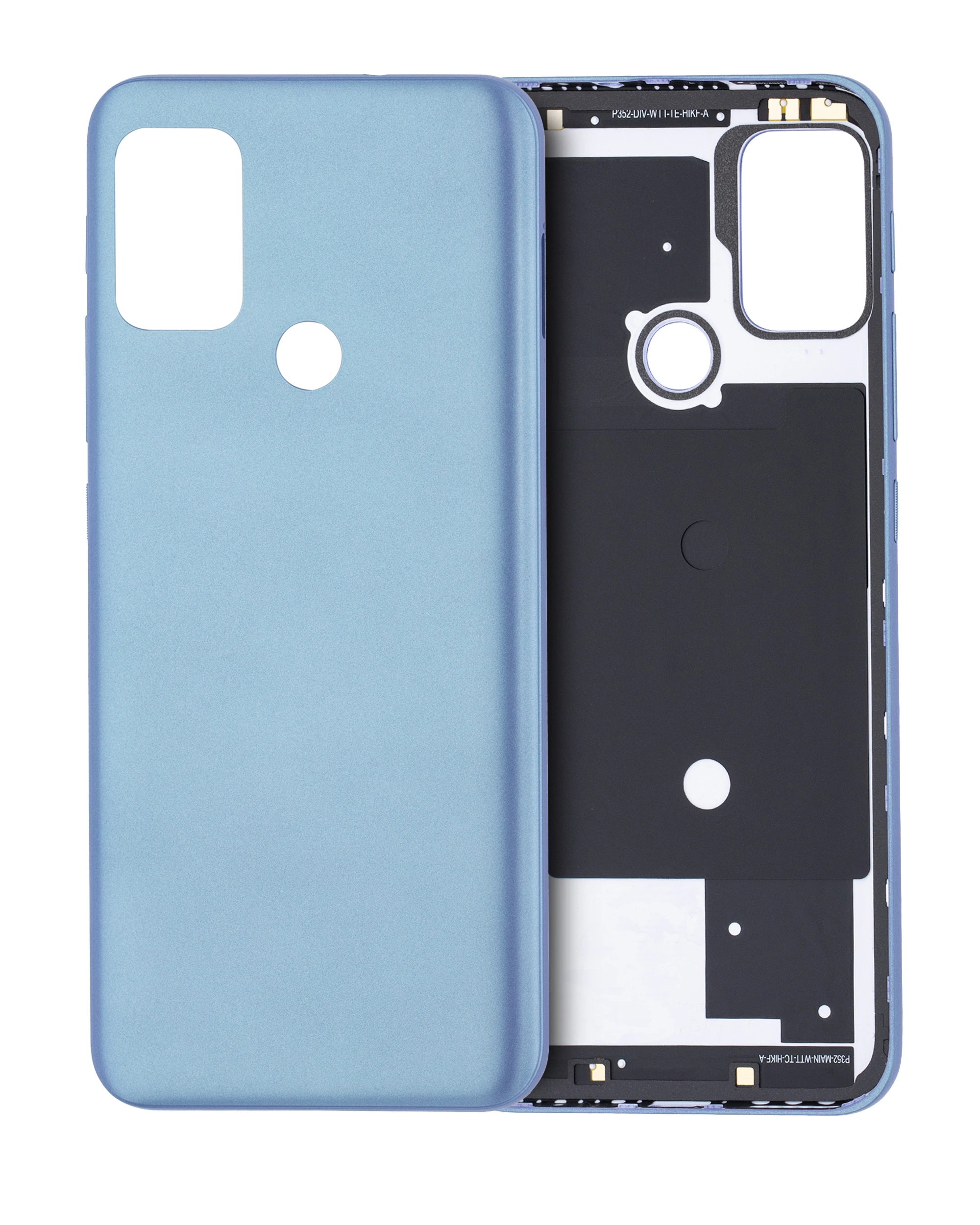 vetro cover posteriore per Motorola Moto G20 (XT2128 / 2021) (Breeze Blu)