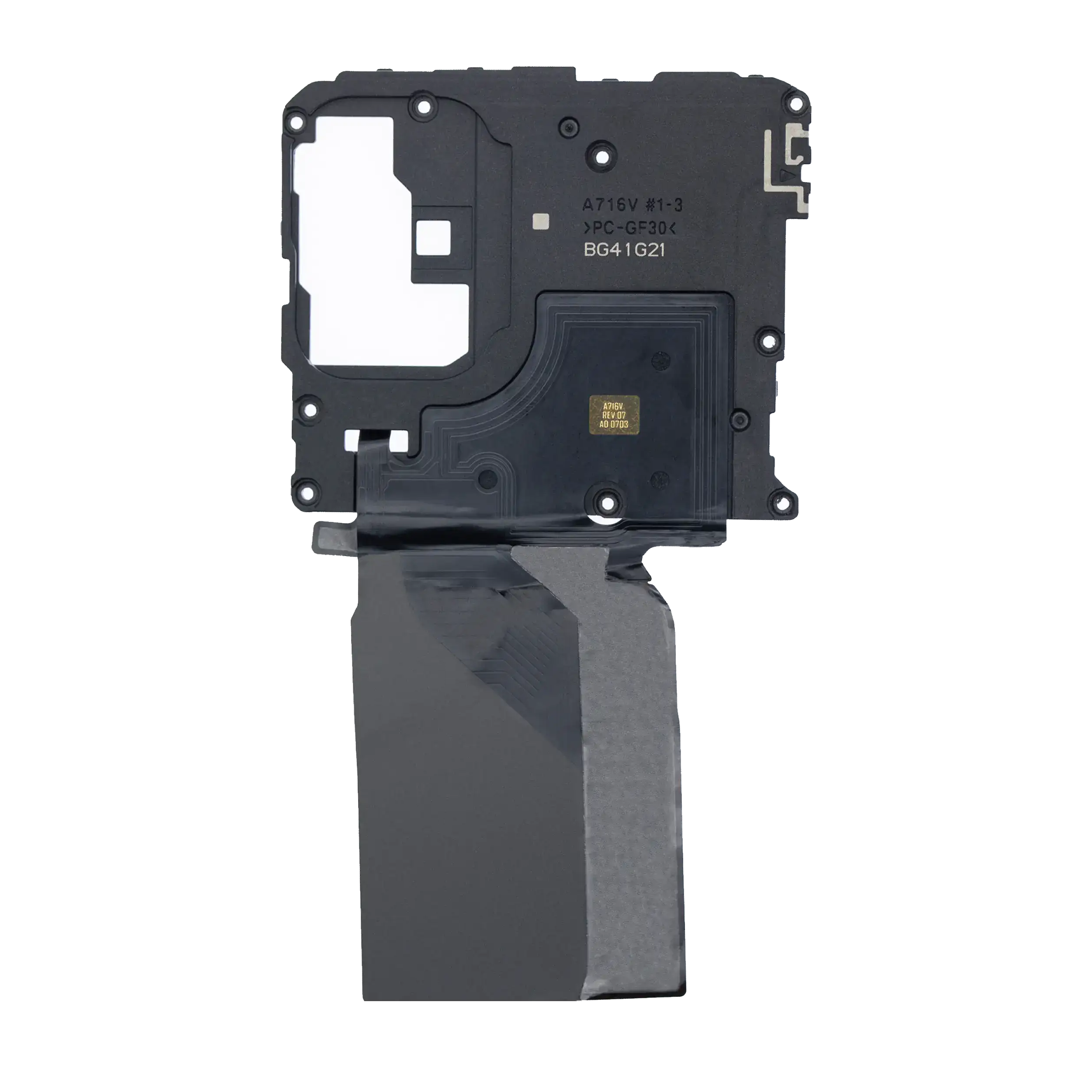 Wireless NFC Charging flat con staffa per Samsung Galaxy A71 5G UW (A716V / 2020)