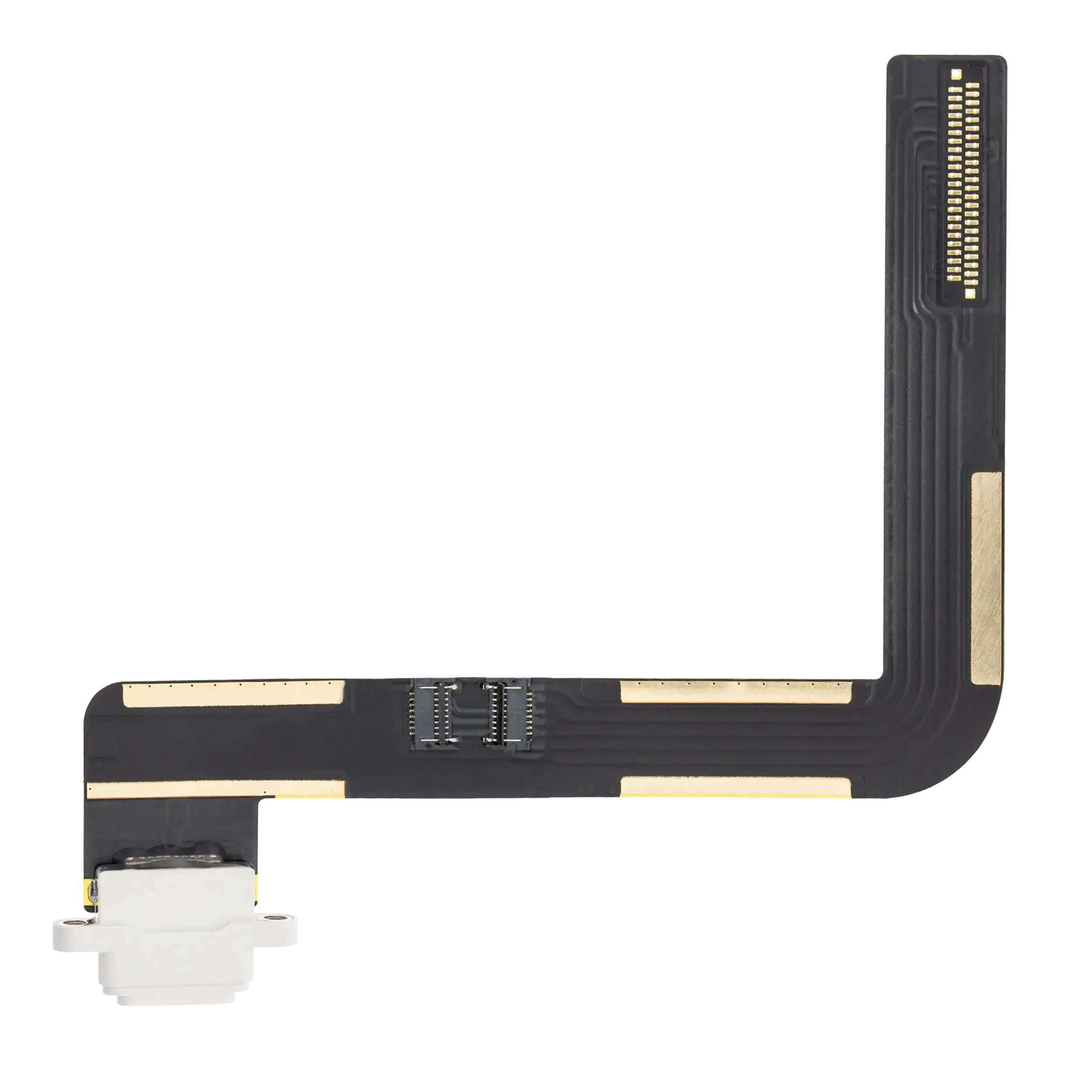 Flat connettore di ricarica per iPad Air 1 / iPad 5 (2017) / iPad 6 (2018) (saldatura richiesta) (Bianco)