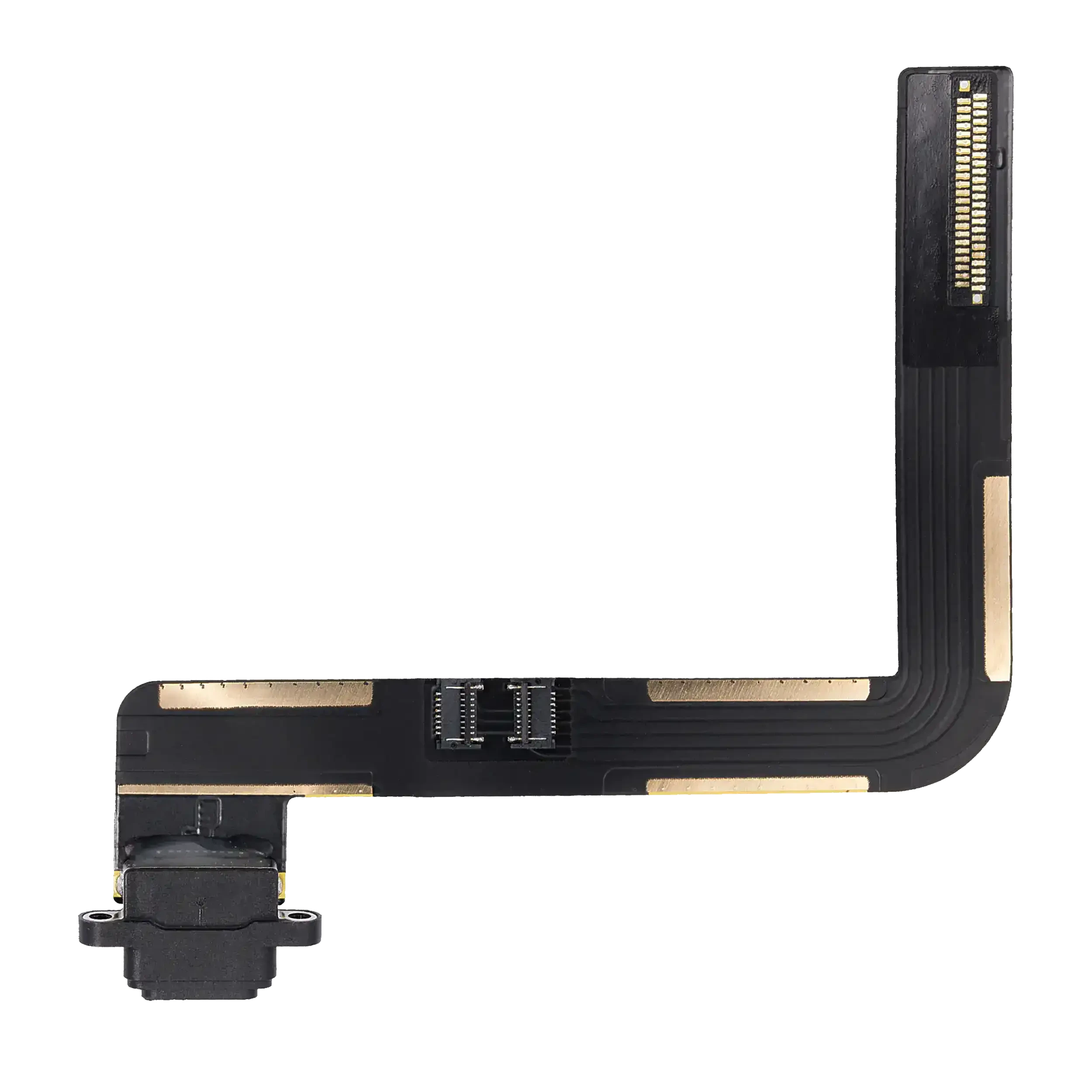 Flat connettore di ricarica per iPad Air 1 / iPad 5 (2017) / iPad 6 (2018) (saldatura richiesta) (Nero)