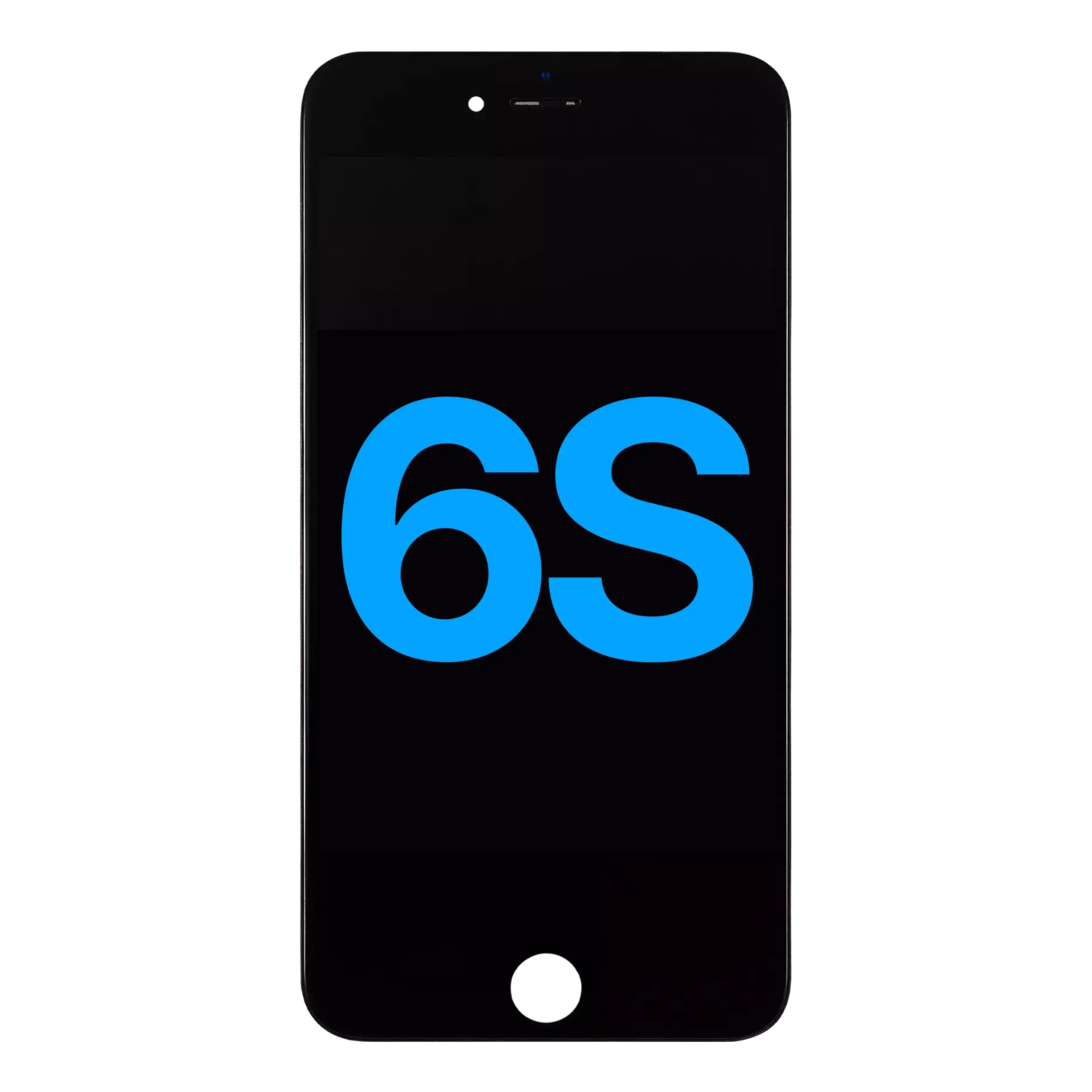 Display LCD completo con Steel Plate per iPhone 6S (Nero)