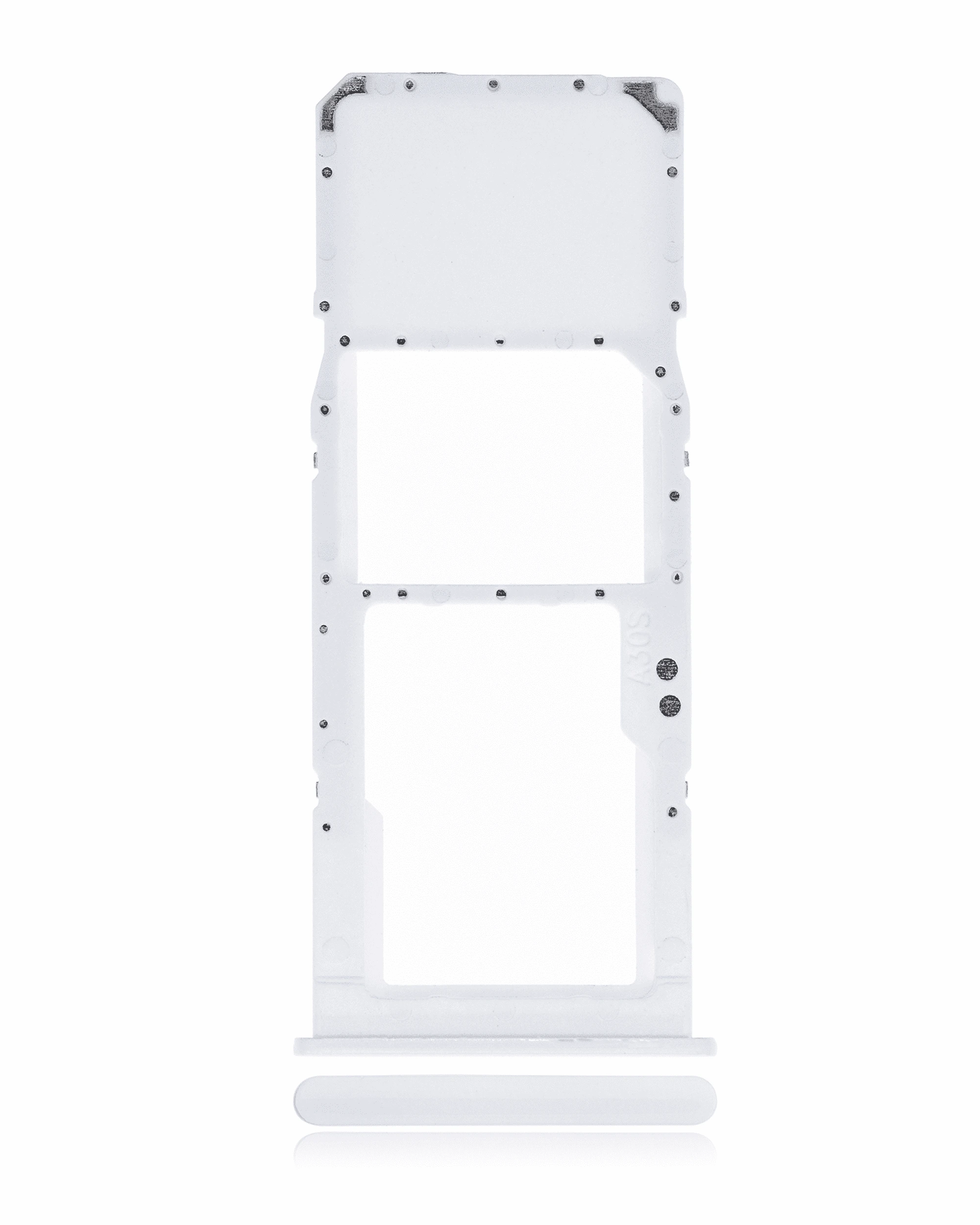 Carrellino SIM singola per Samsung Galaxy A30S (A307 / 2019) (Bianco)