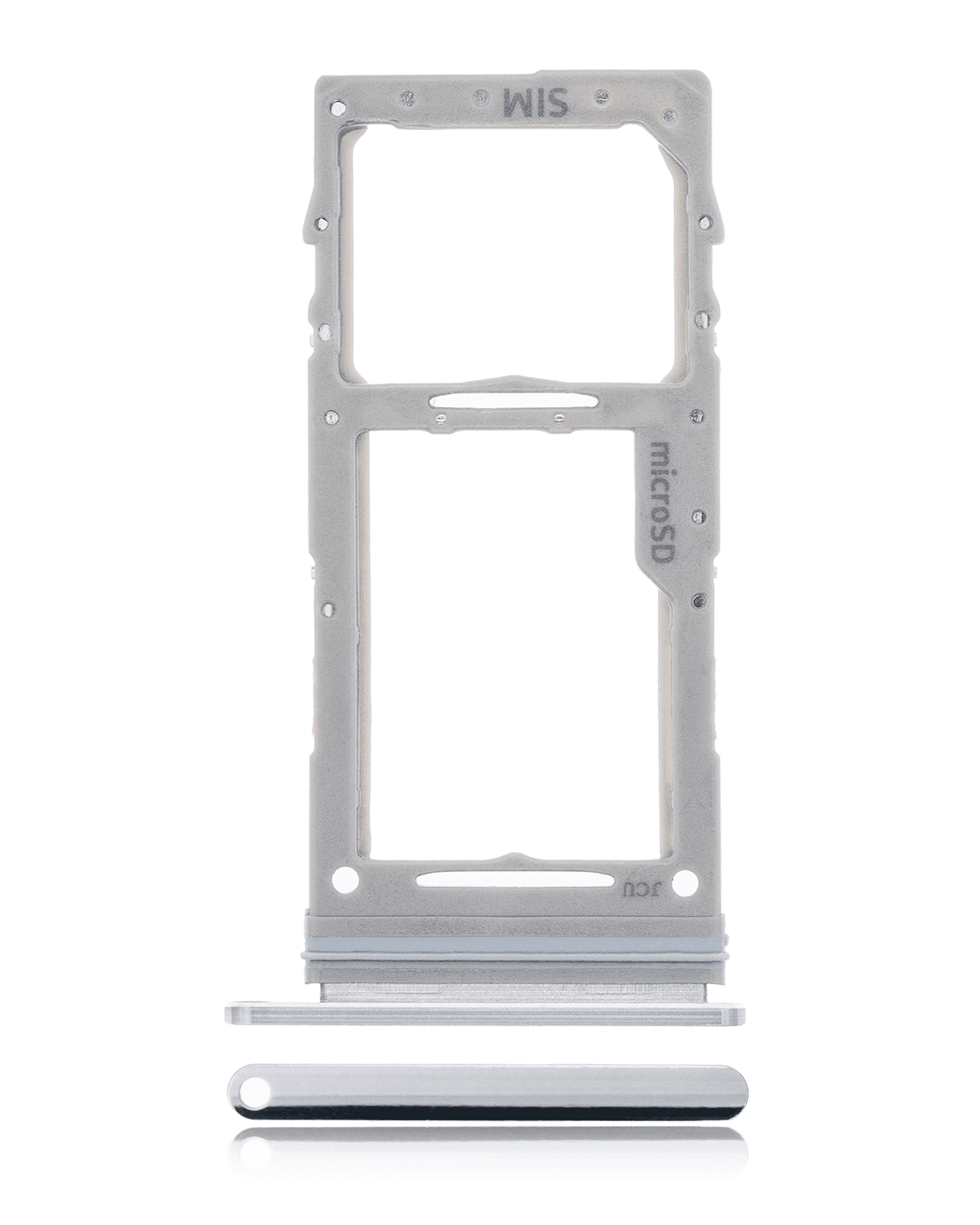 Carrellino SIM singola per Samsung Galaxy Note 10 Lite (Aura Glow)