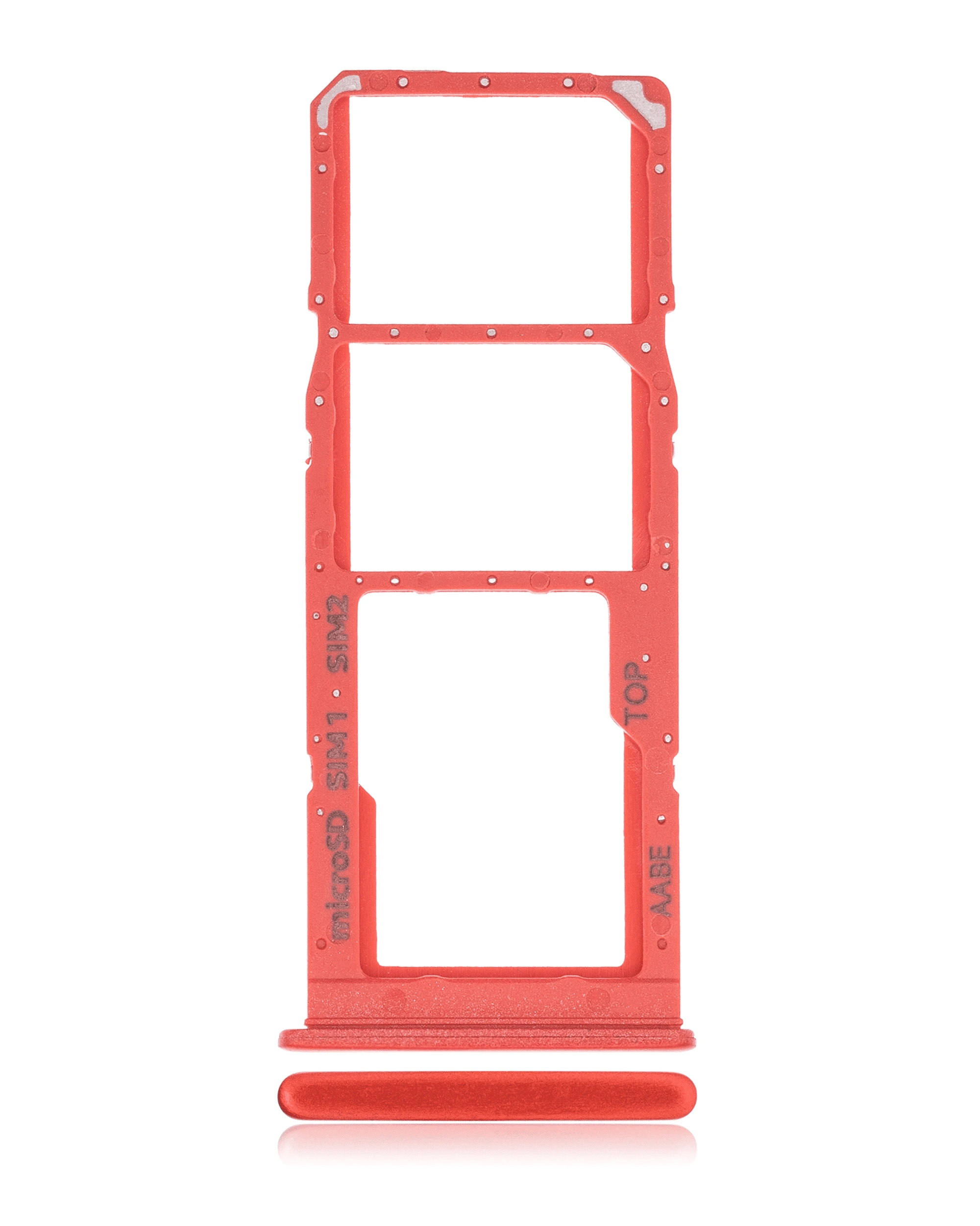 Carrellino doppia SIM per Samsung Galaxy A02 (A022 / 2020) (Rosso)