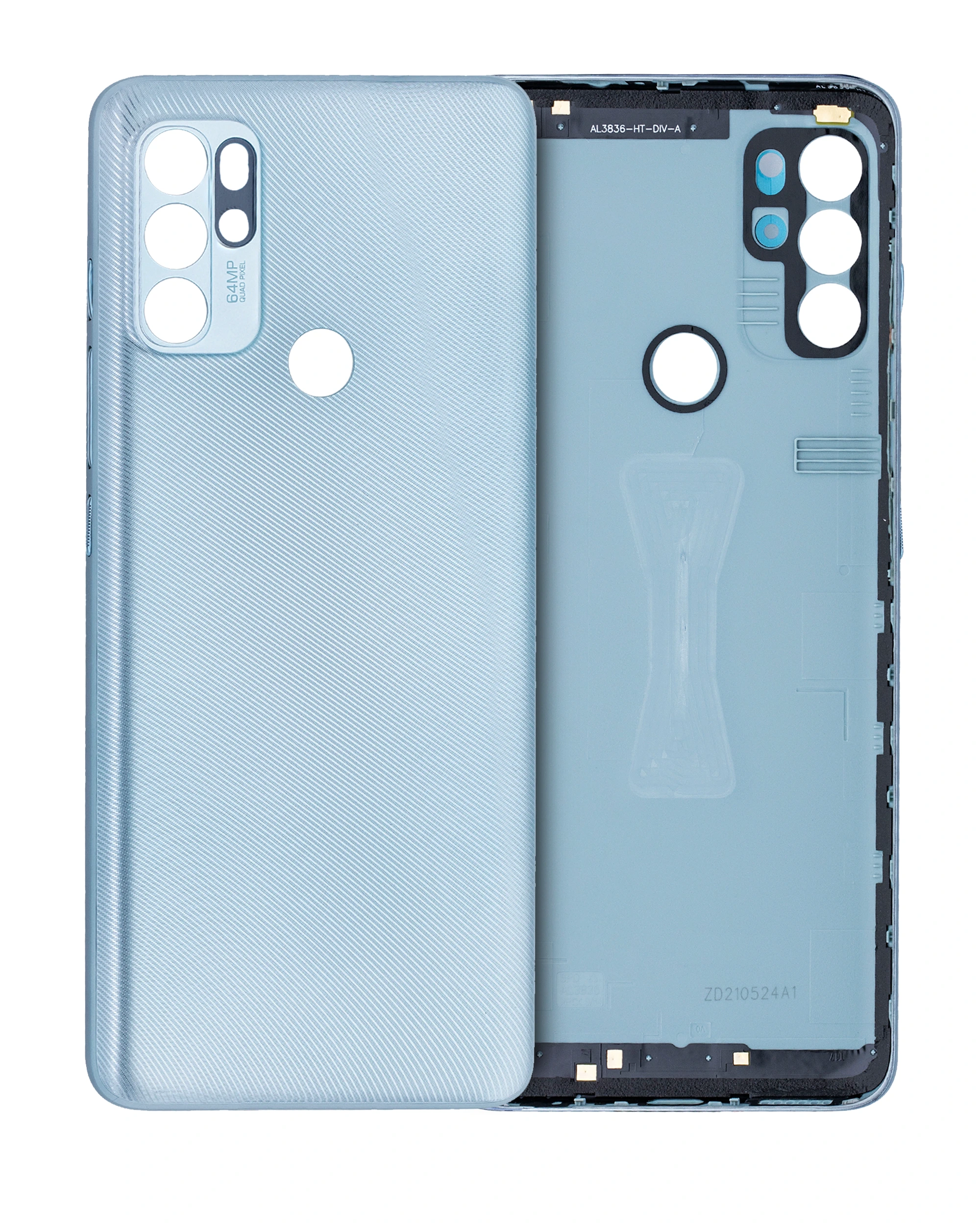 vetro cover posteriore per Motorola Moto G60S (XT2133 / 2021) (Verde)