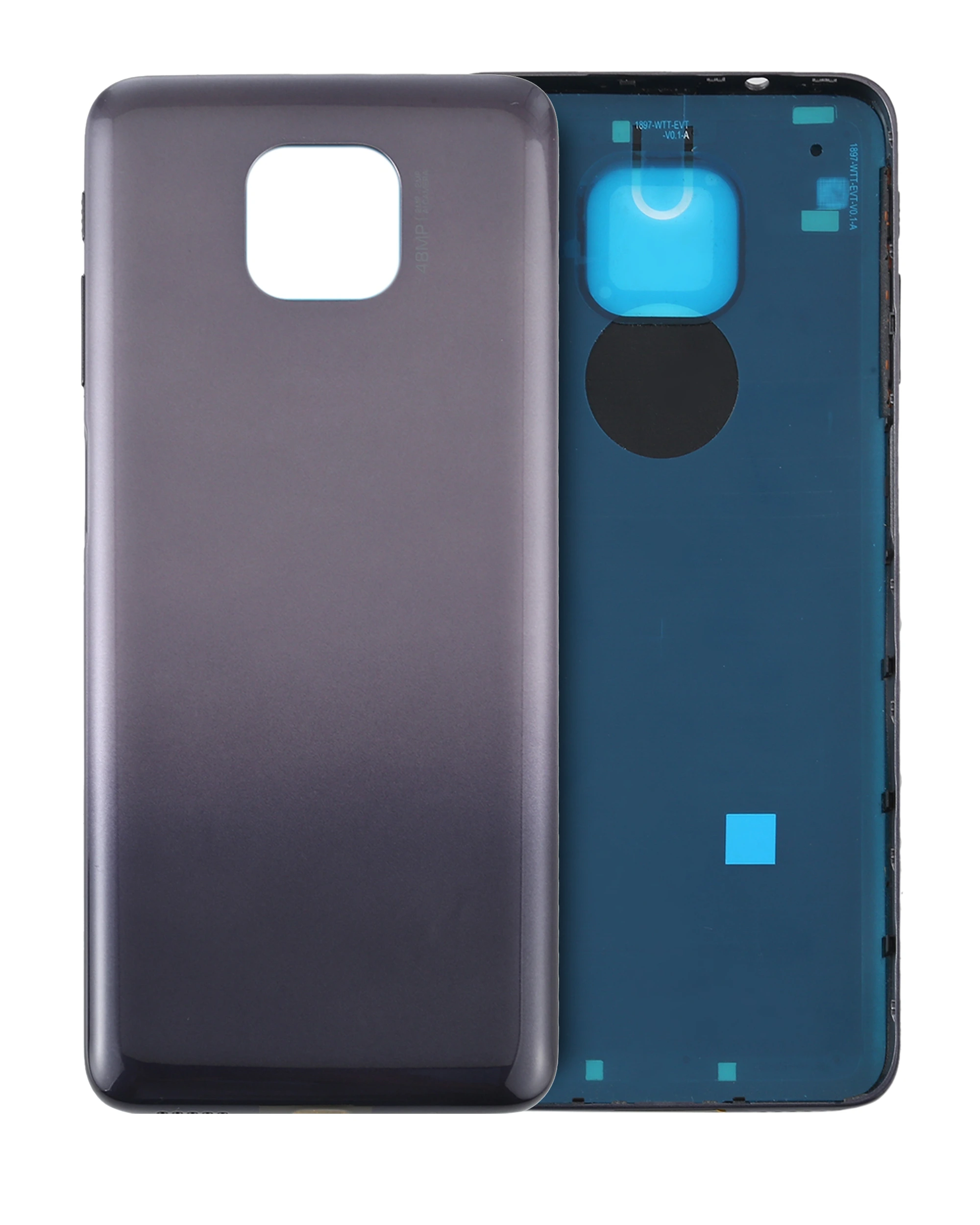 vetro cover posteriore per Motorola Moto G Power (XT2117 / 2021) (Flash Grigio)