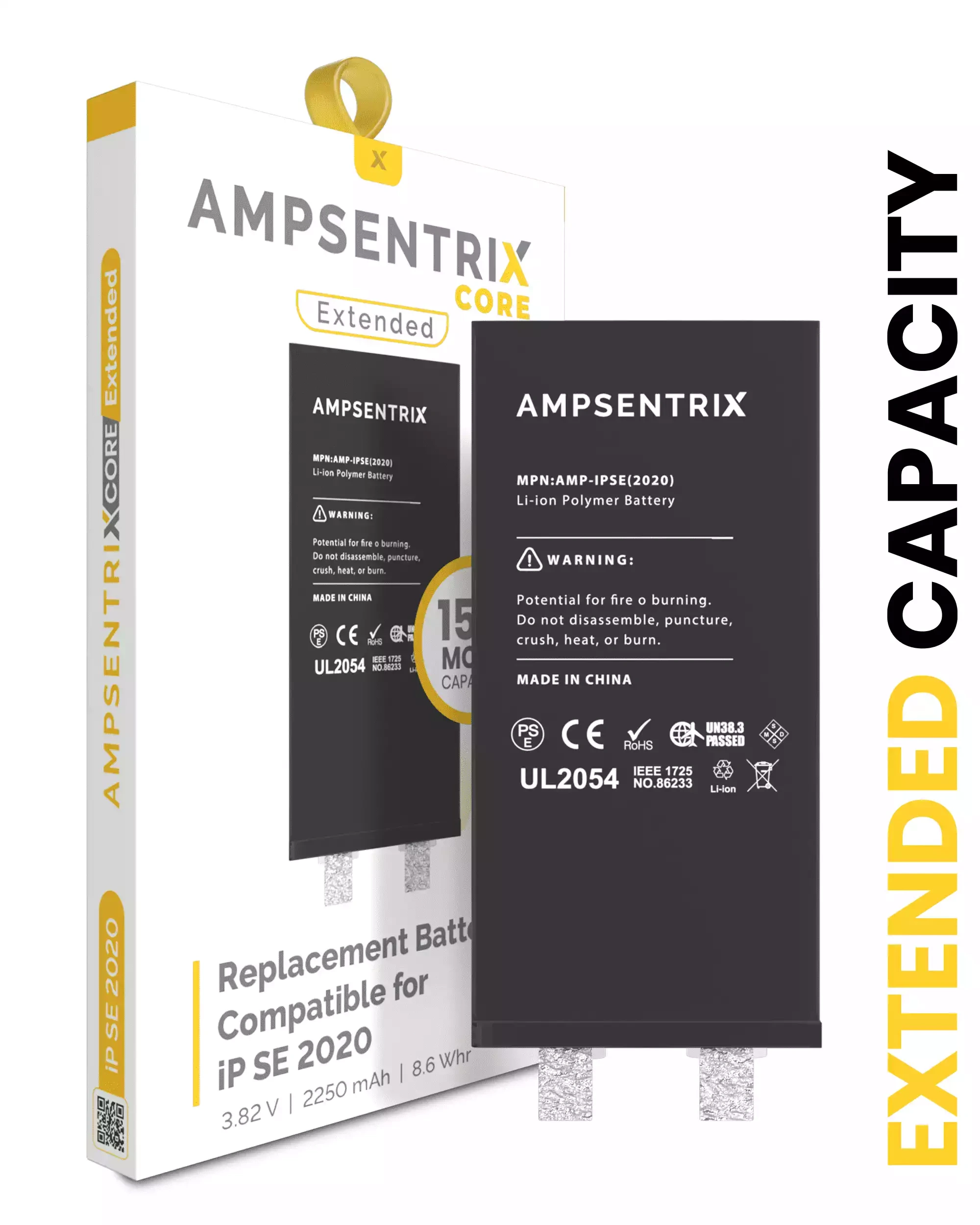 Batteria di ricambio per iPhone SE (2020) (Spot Welding Required)