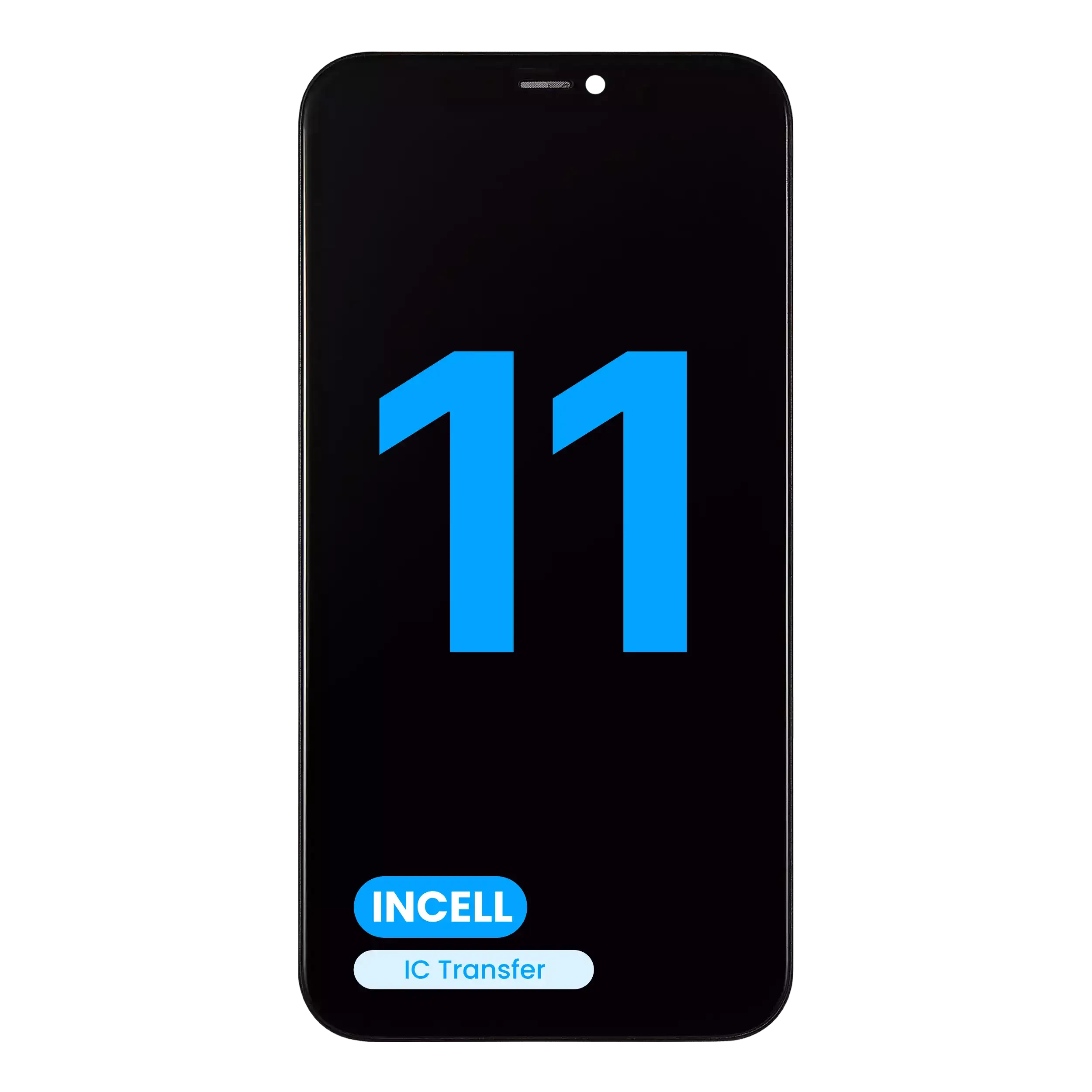 Display LCD completo con Steel Plate Pre-Installed per iPhone 11