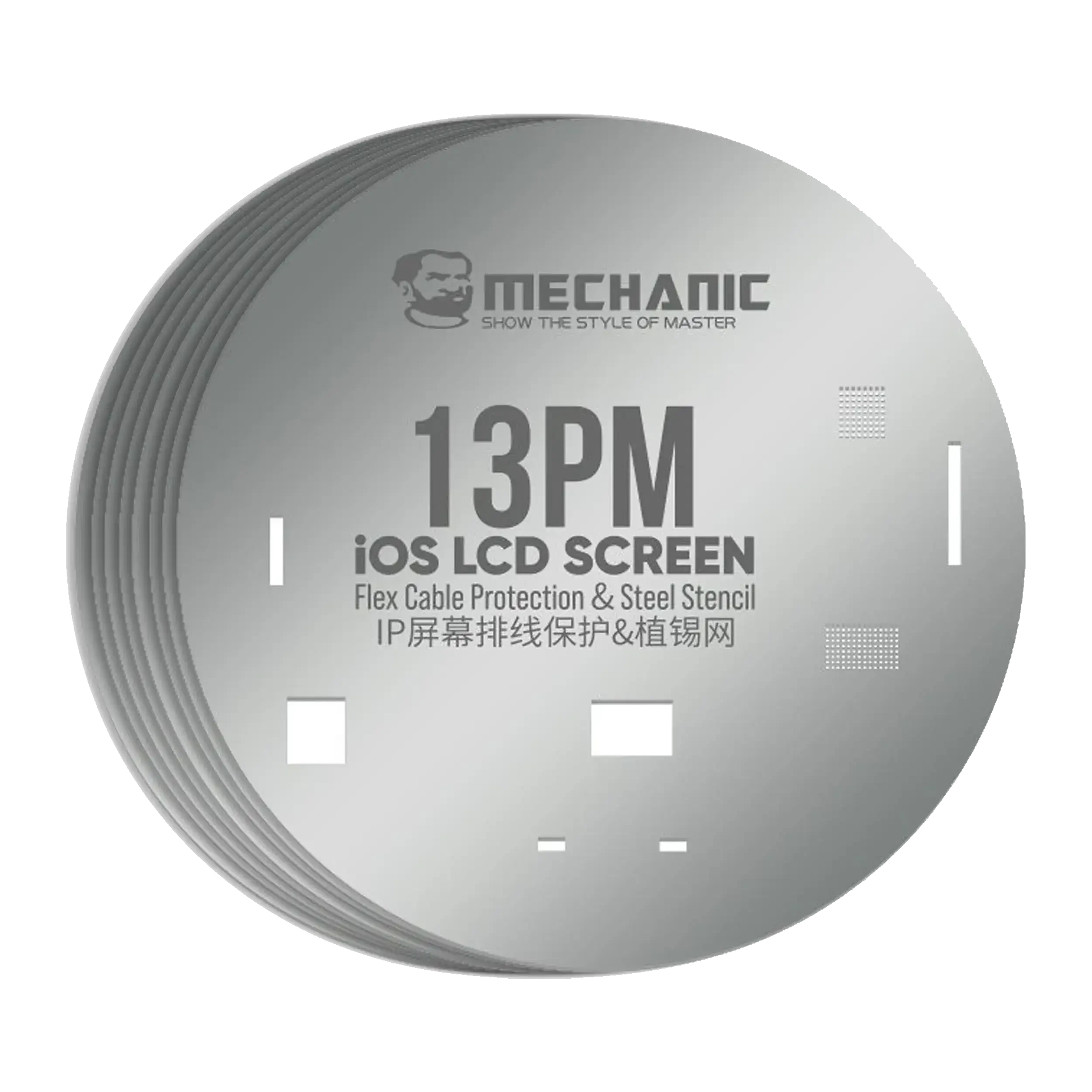 Screen Cavo IC Protection Stencil per iPhone 11 To 13 Pro Max (Mechanic)