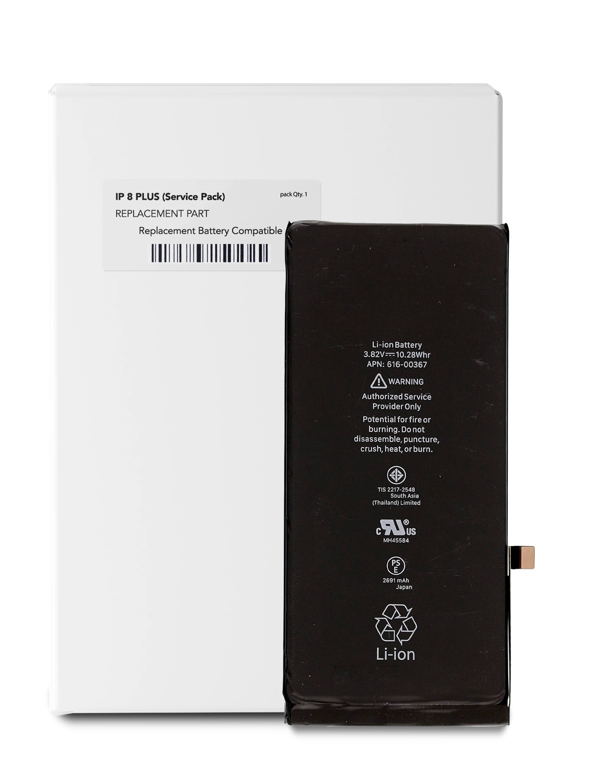 Batteria di ricambio per iPhone 8 Plus (Service Pack)