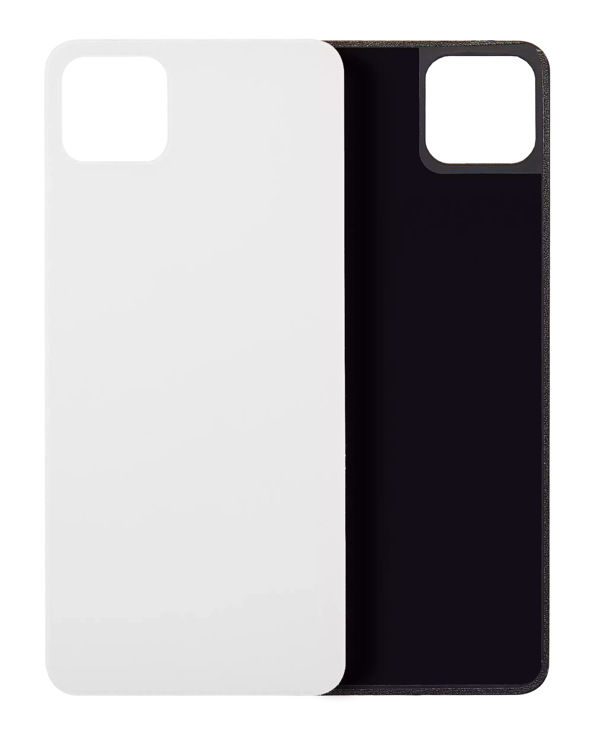 vetro cover posteriore per Google Pixel 4 XL (Trasparentely Bianco)
