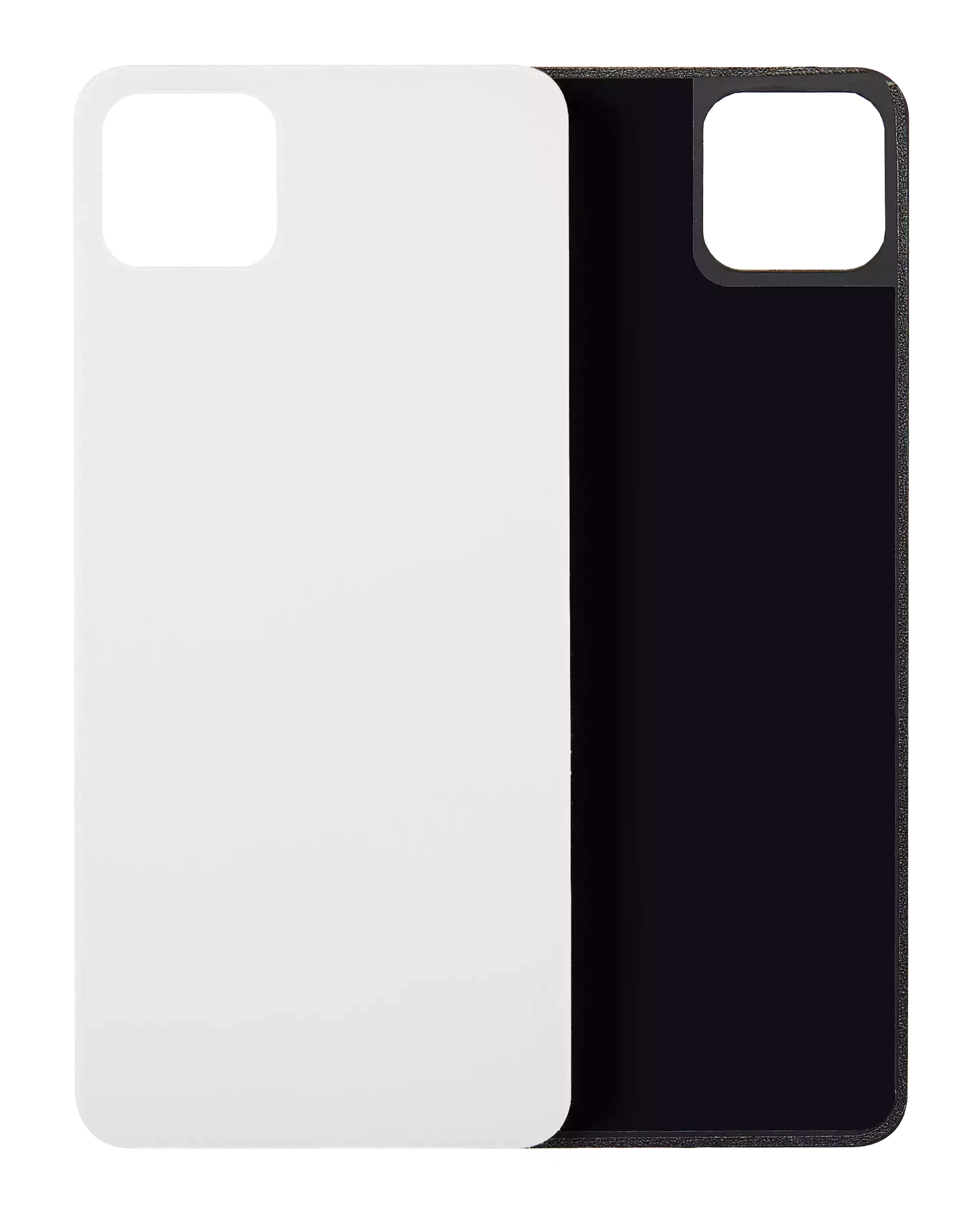vetro cover posteriore per Google Pixel 4 (Trasparentely Bianco)