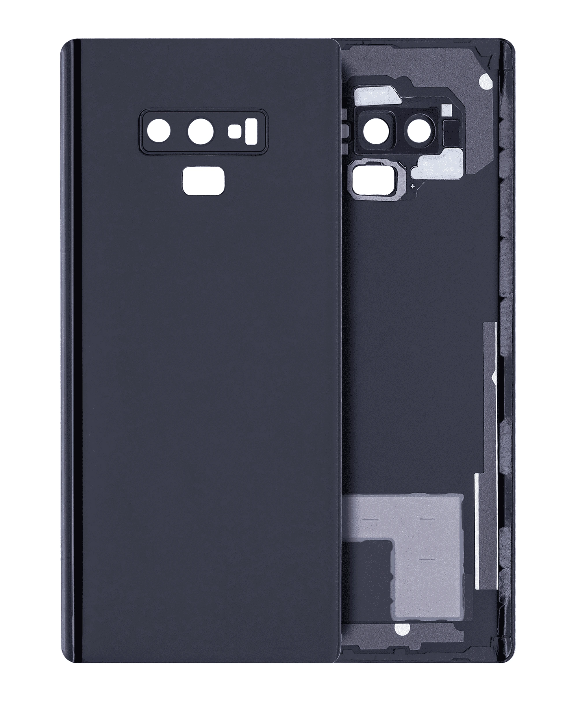 vetro cover posteriore con Vetro fotocamera per Samsung Galaxy Note 9 (Service Pack) (Mezzanotte Nero)