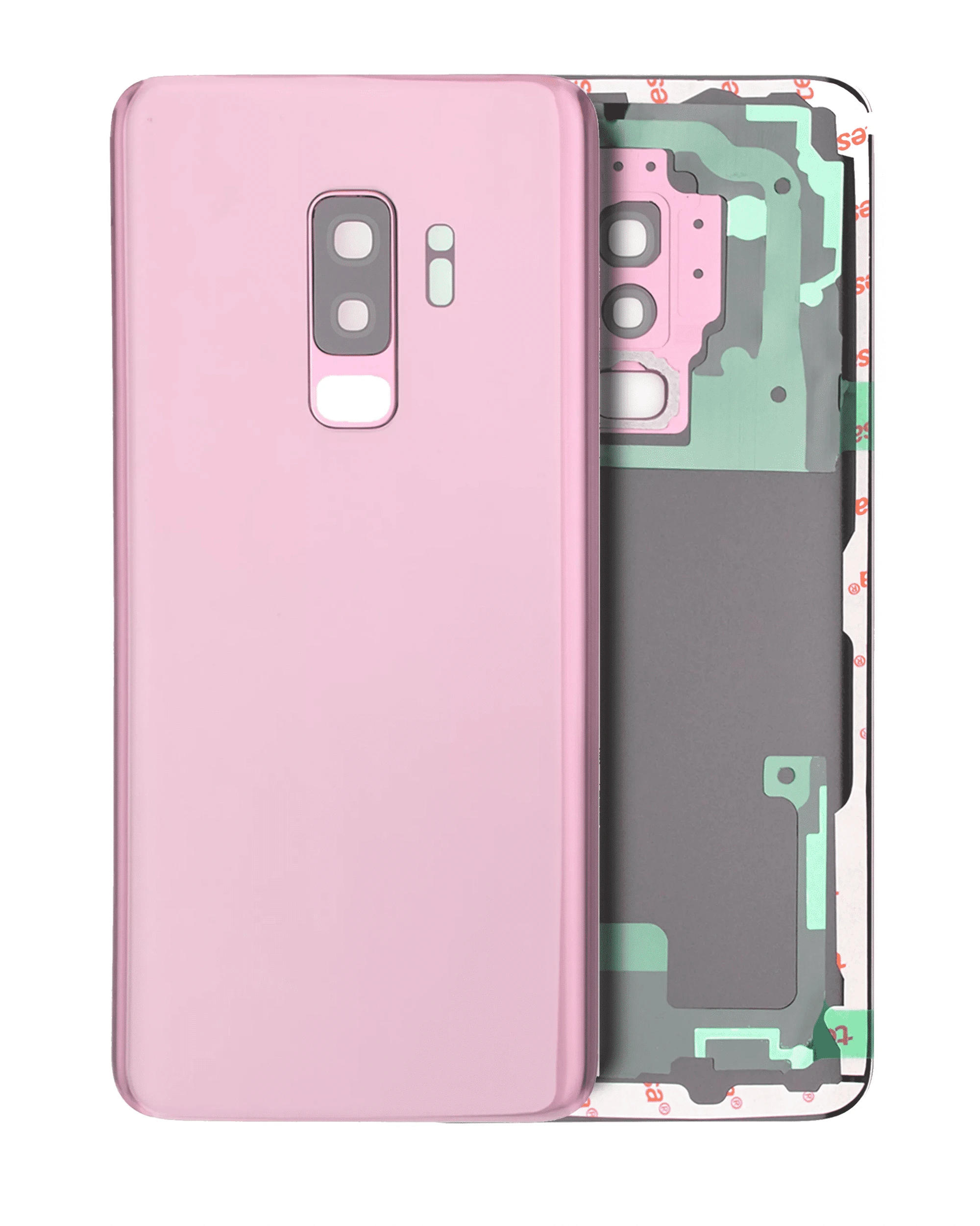 vetro cover posteriore con Vetro fotocamera per Samsung Galaxy S9 Plus (Service Pack) (Lilac Viola)