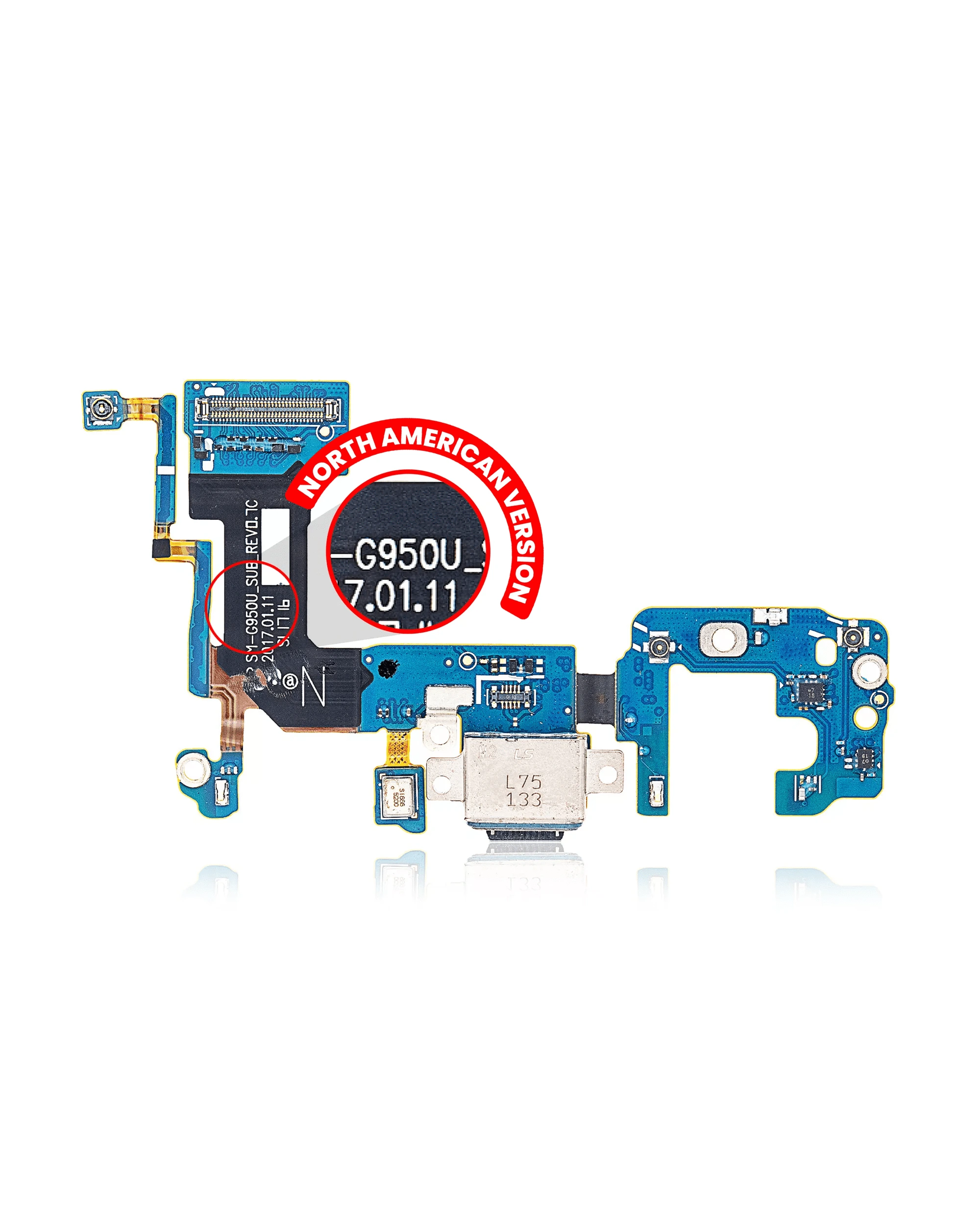 Connettore di ricarica con flat per Samsung Galaxy S8 (G950U) (US Version) (Service Pack)