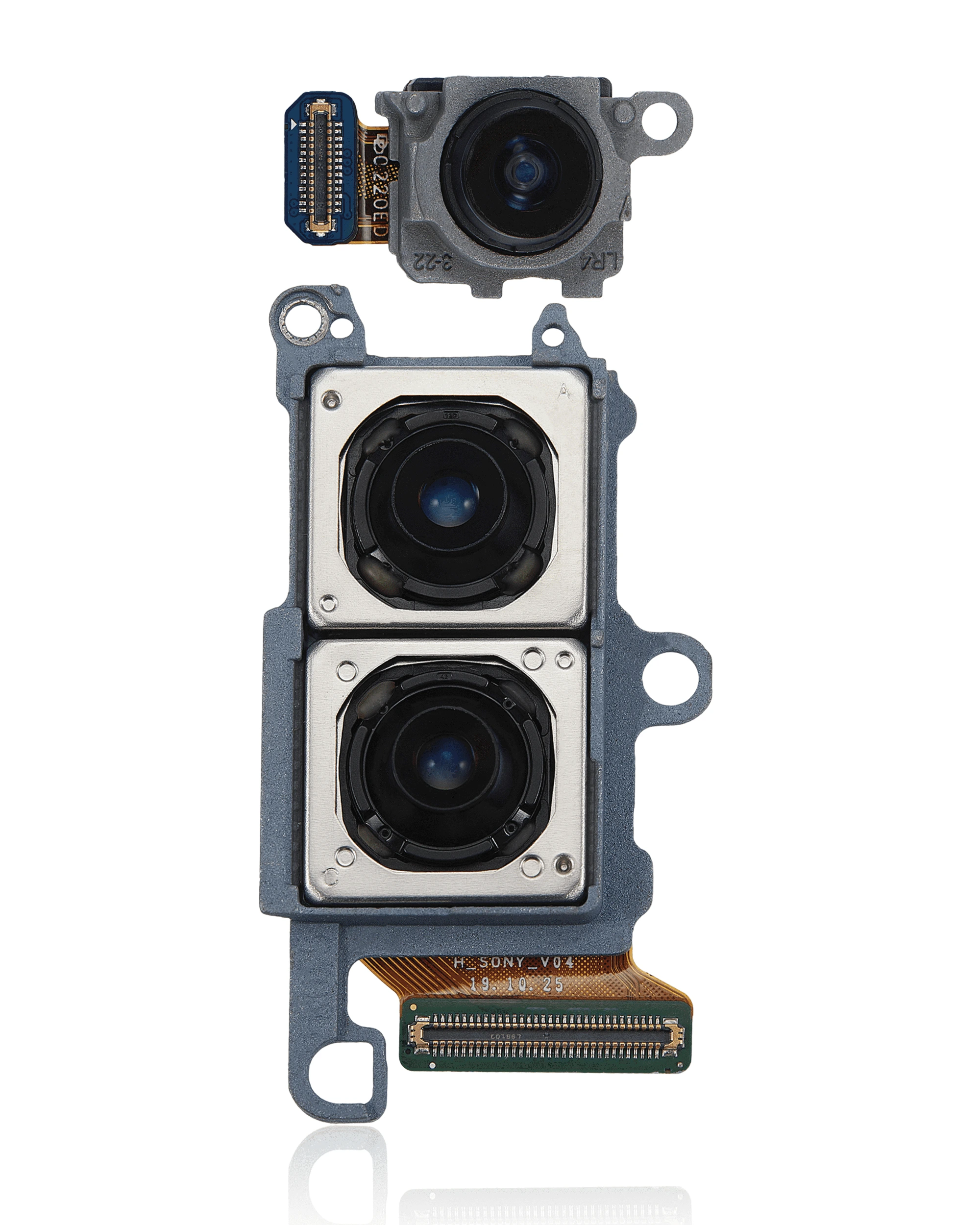 Modulo Fotocamera posteriore (Wide e Telephoto e Ultra Wide) per Samsung Galaxy S20 5G (US Version)